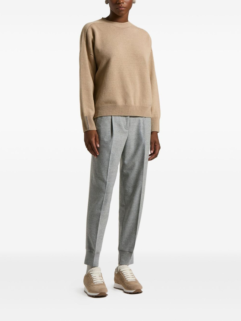 PESERICO crew-neck sweater outlook