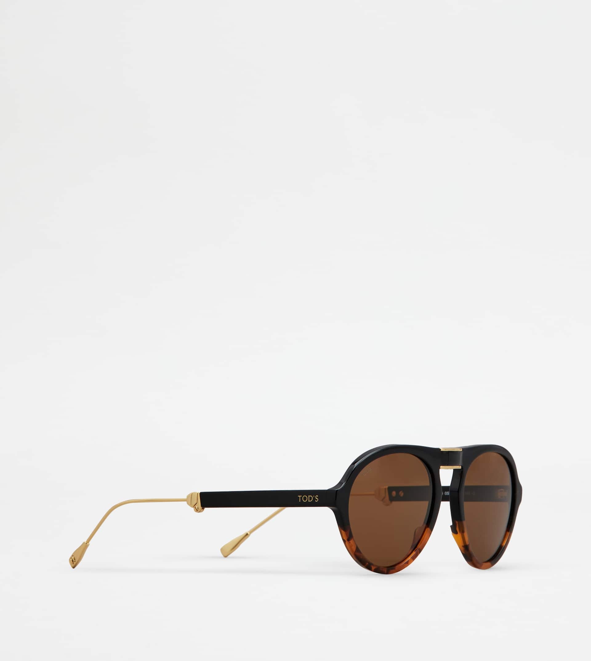 FOLDABLE SUNGLASSES - BROWN, BLACK - 3