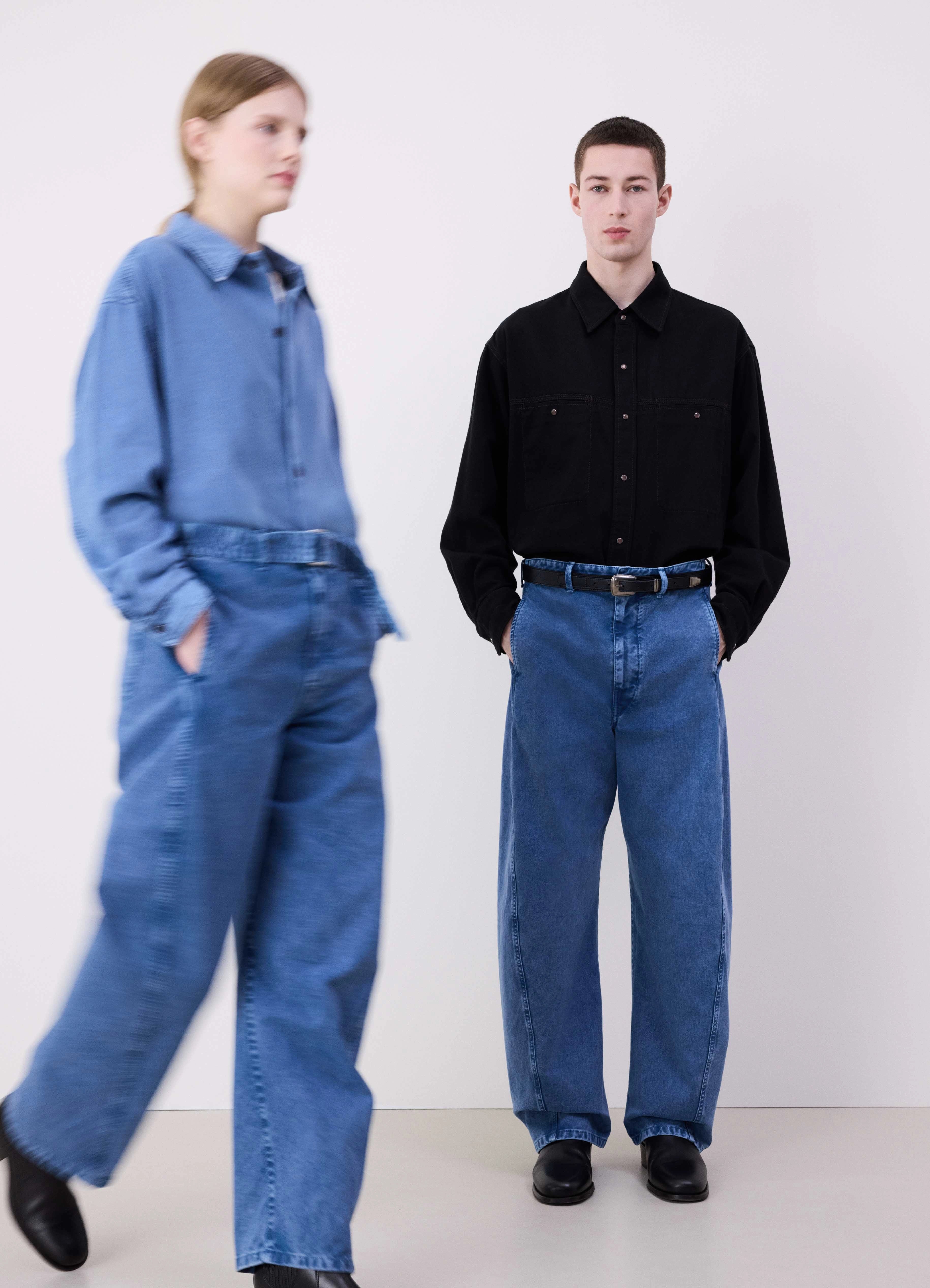 TWISTED BELTED PANTS - 2