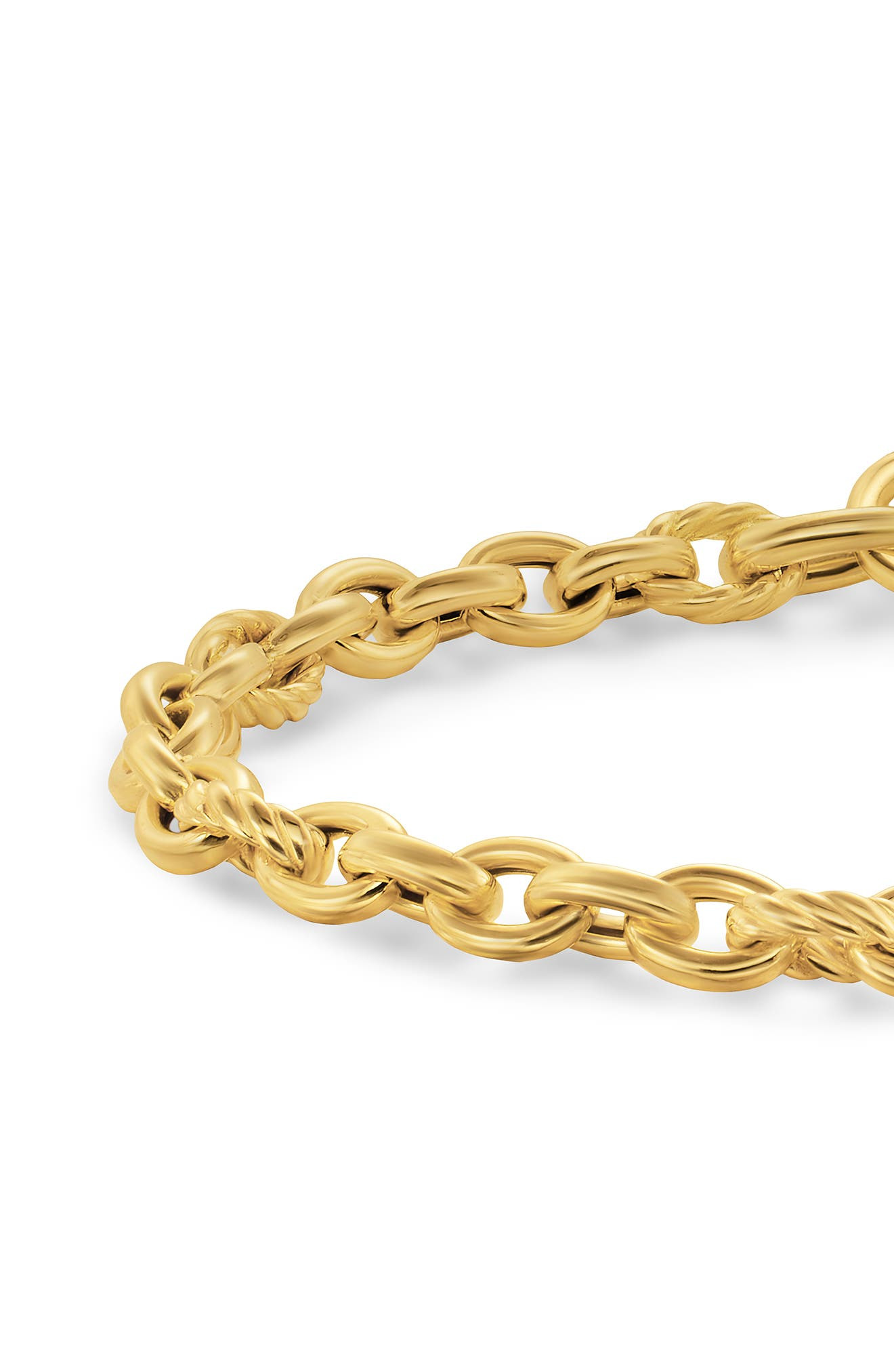 David Yurman DY Mercer® Petite Chain Bracelet in 18K Yellow Gold, 4.5mm in 18K Gold at Nordstrom - 3