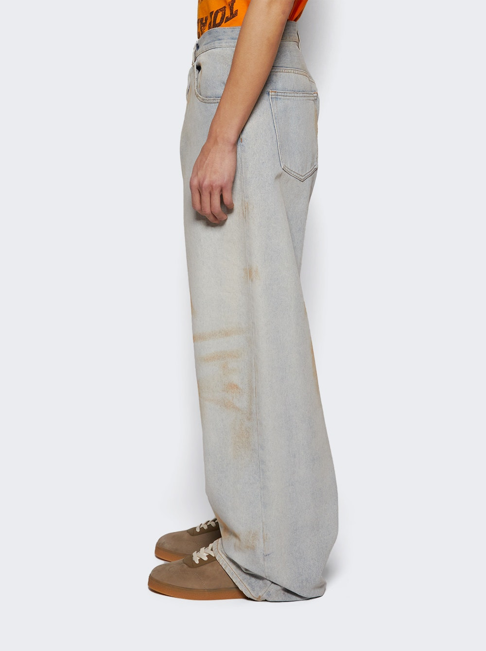 5 Pocket Pants Light Blue - 4