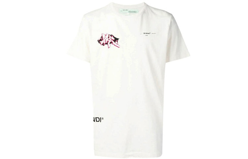 Off-White Off-White Short Sleeve Mens Logo Normal Fit OMAA027R191850050288 outlook