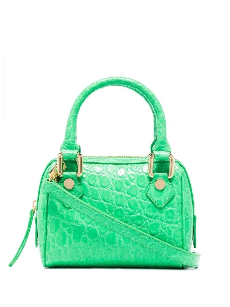 Dora crocodile-effect tote bag - 1