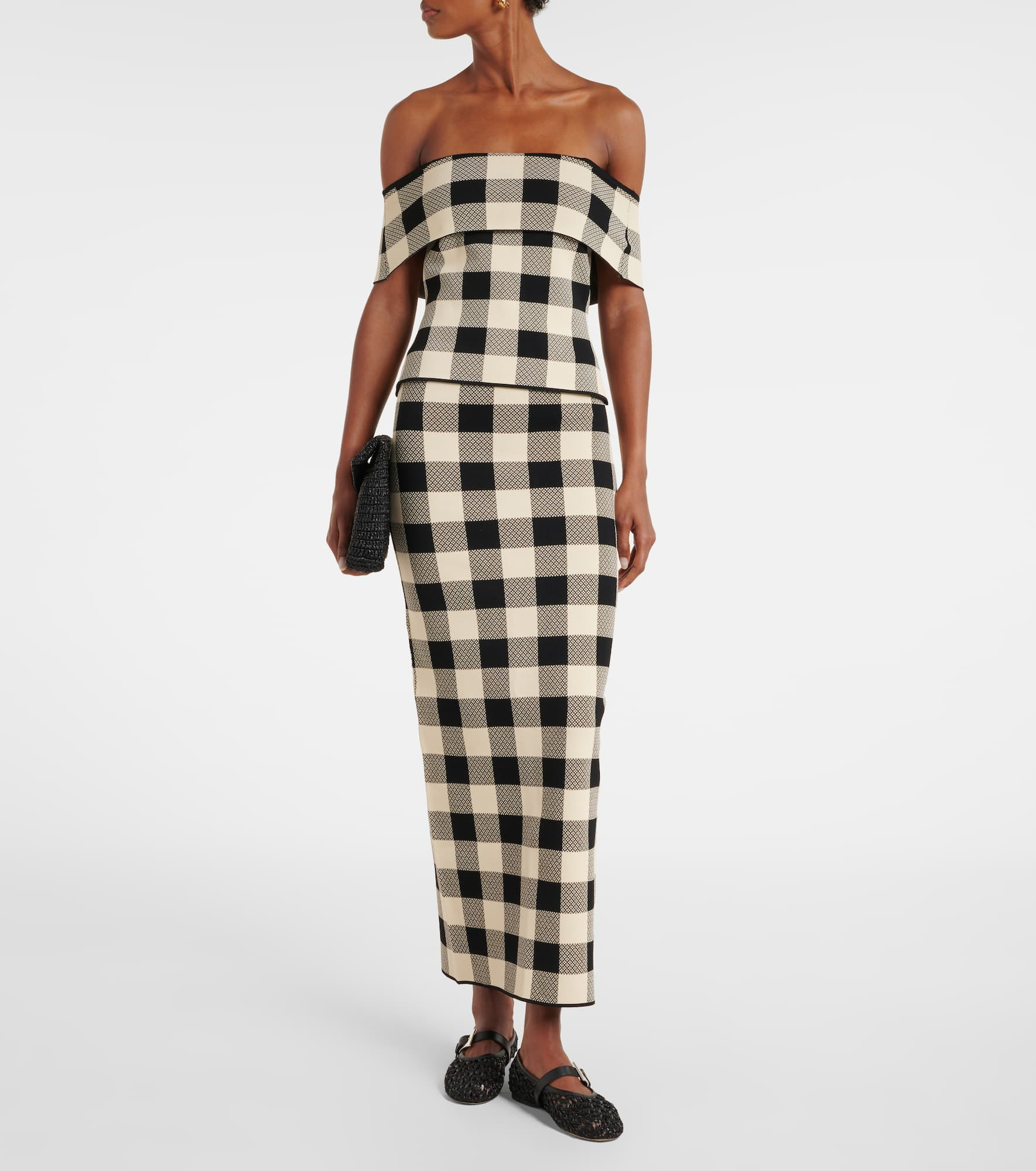 Pippa checked maxi skirt - 2