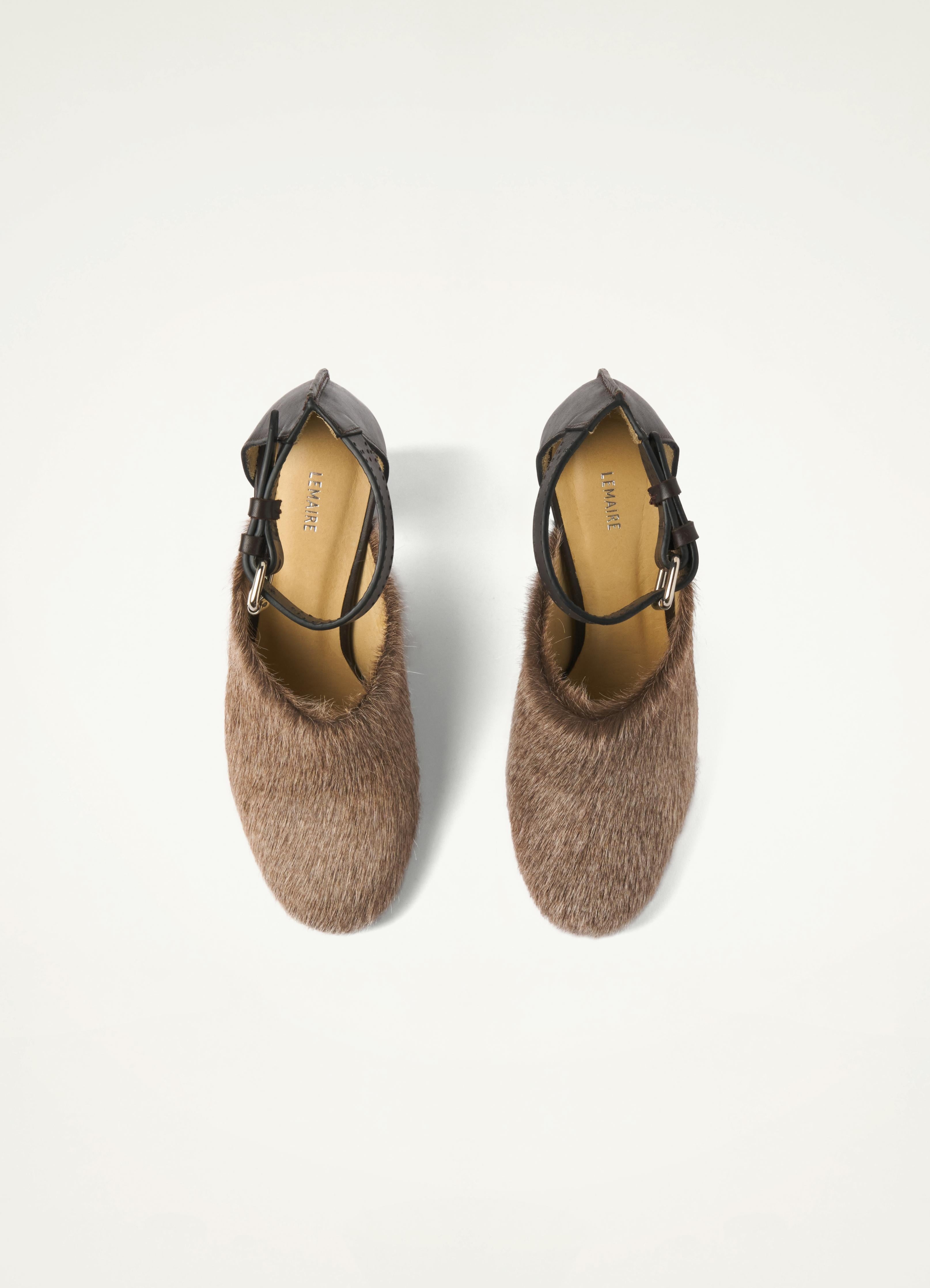 Lemaire ROUND TOE OPEN PUMP 80 | REVERSIBLE