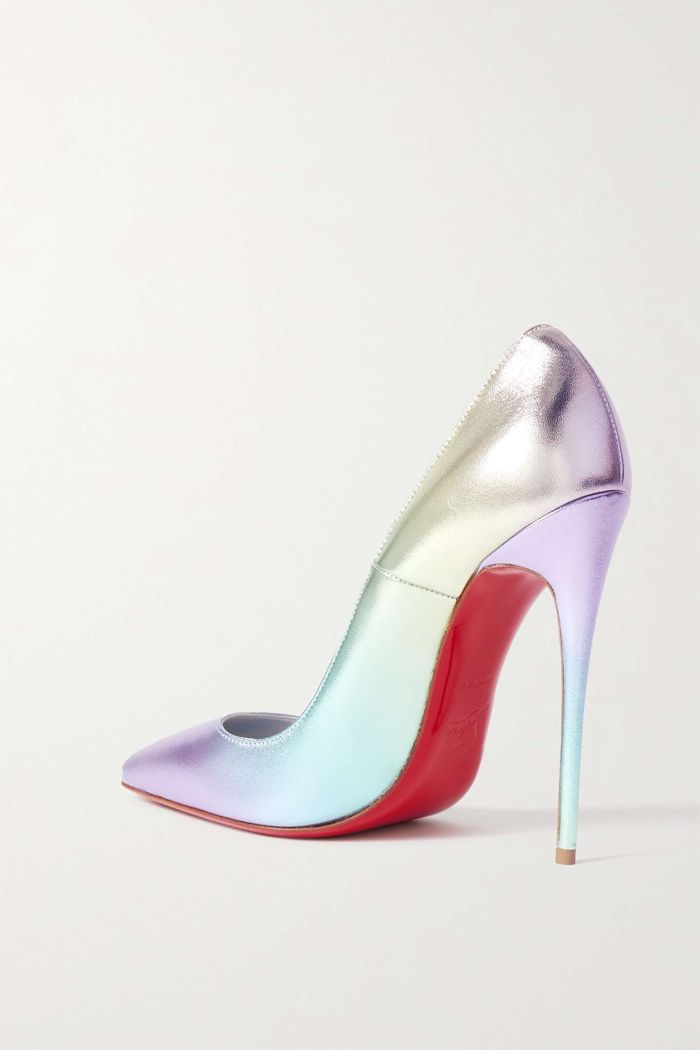 So Kate 120 iridescent leather pumps - 3