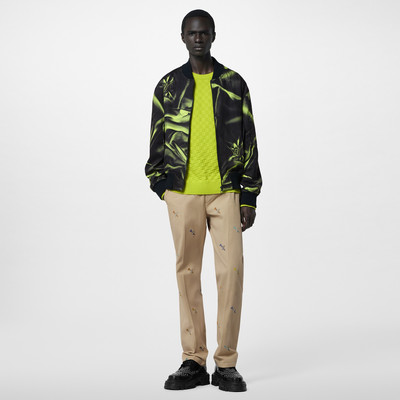 Louis Vuitton Graphic Cotton Bomber Jacket outlook