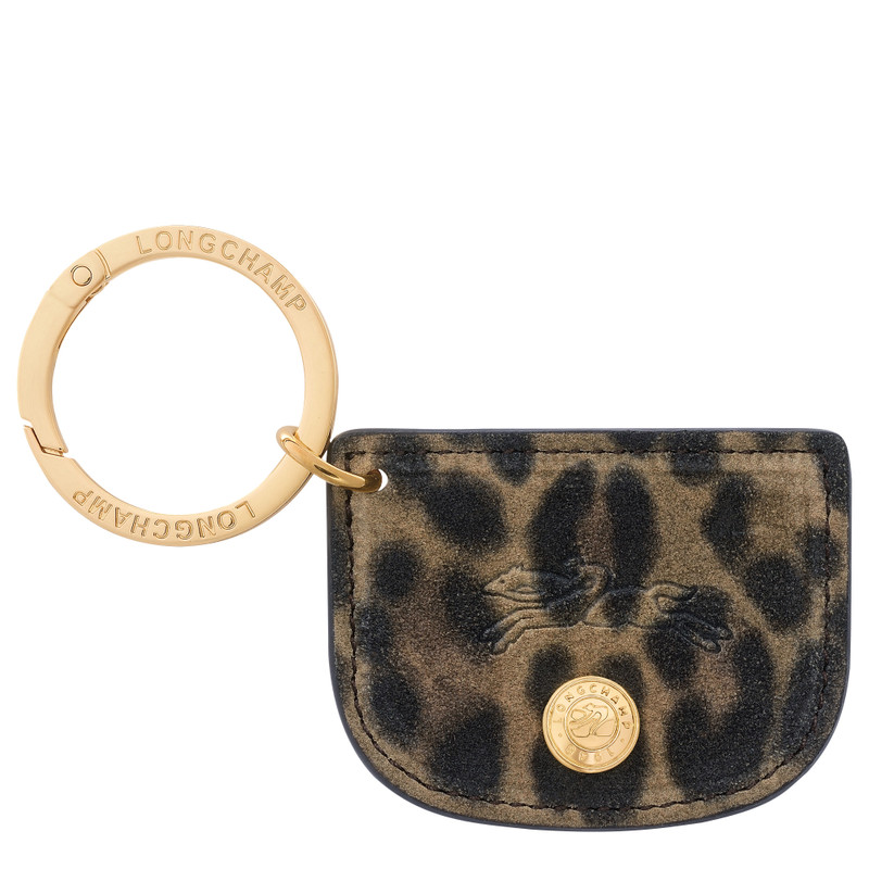 Épure Key ring Khaki - Leather 1