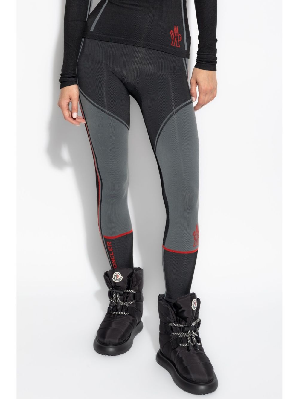 stretch-design leggings - 3