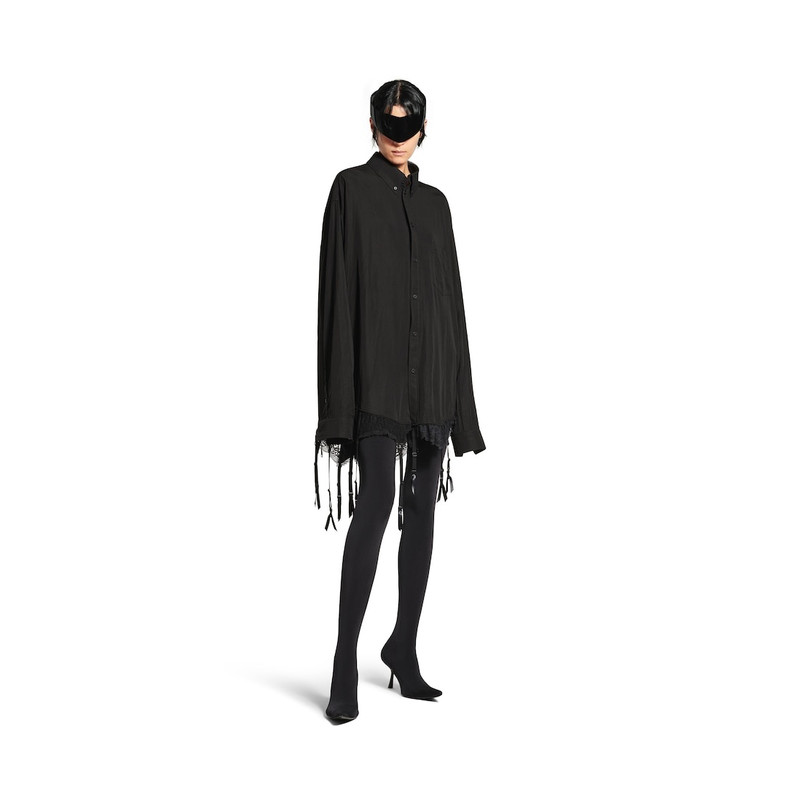 BALENCIAGA Women's Lingerie Shirt in Black outlook