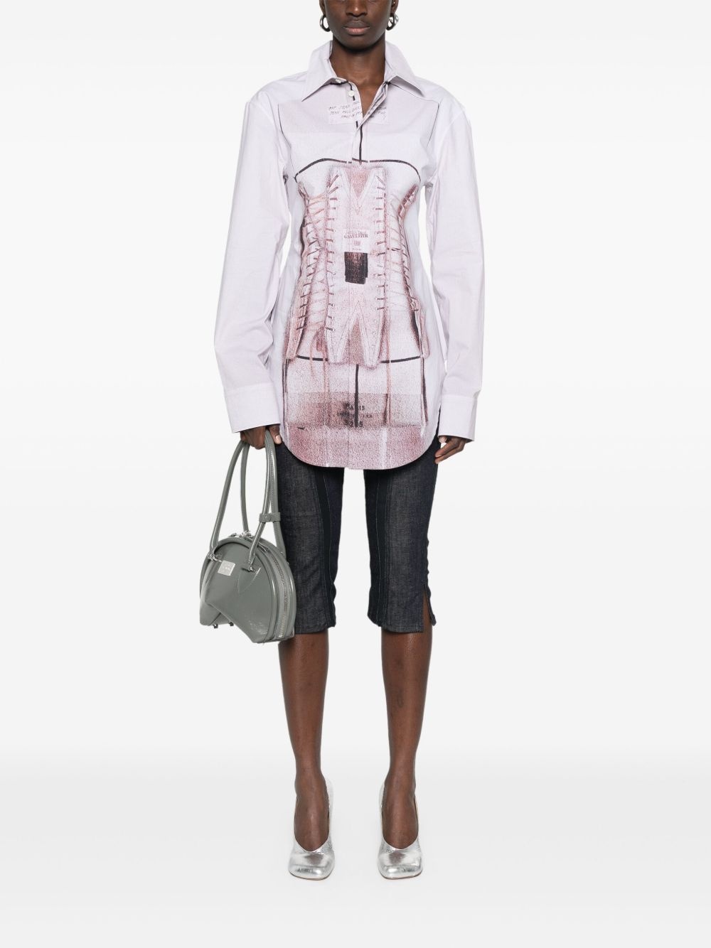 trompe l'oeil shirt - 2