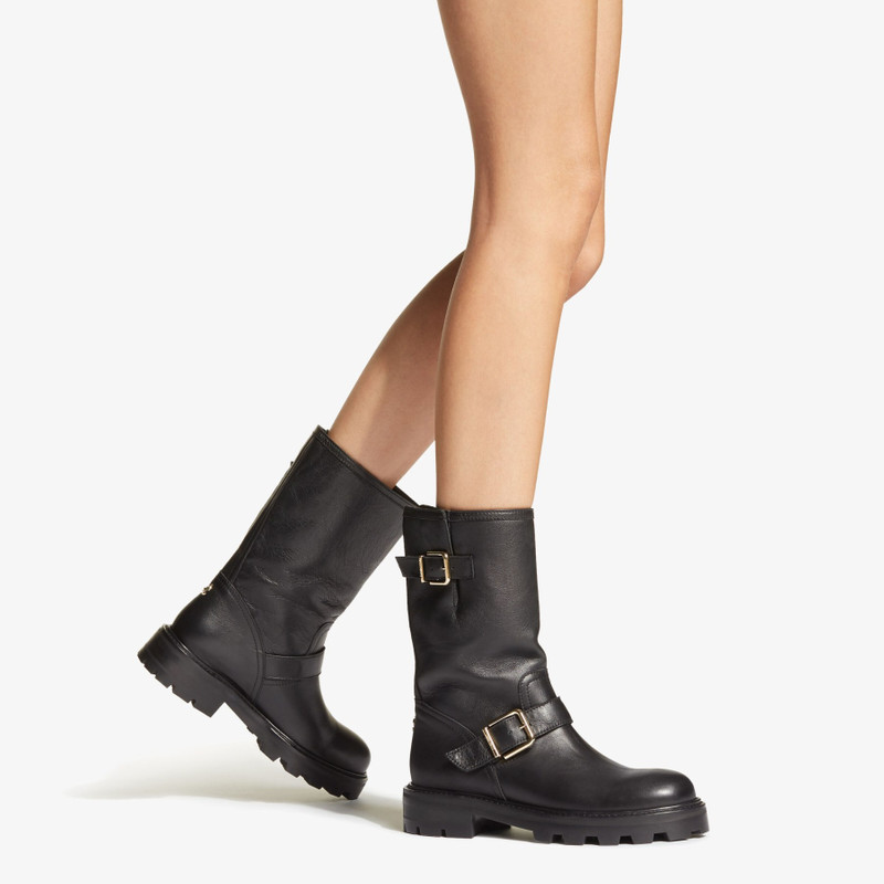 JIMMY CHOO Biker II
Black Smooth Leather Biker Boots outlook