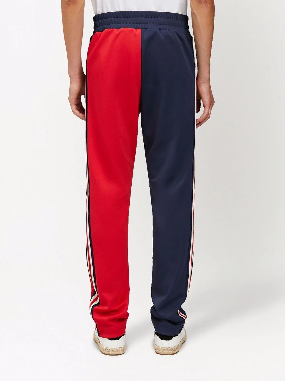 two-tone track pants - 4