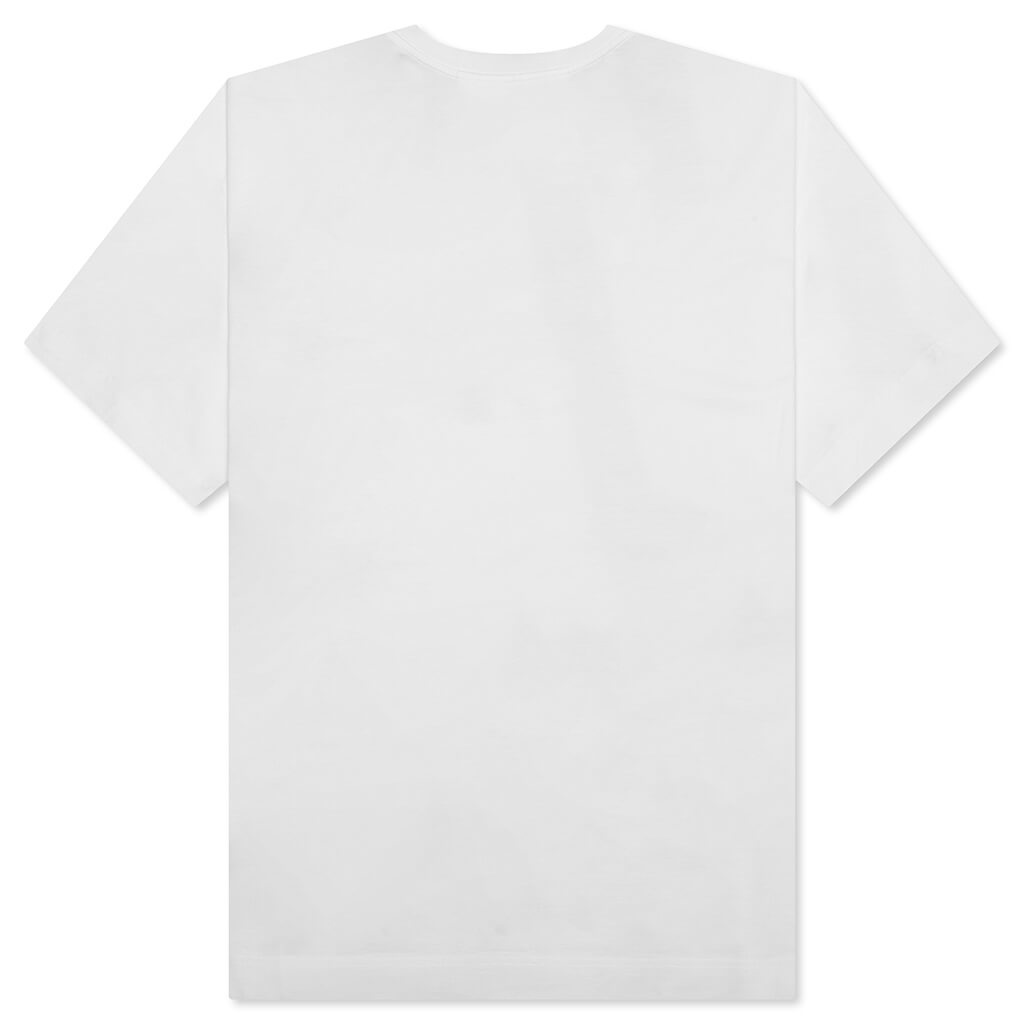 GROS GRAIN IN COTTON T-SHIRT - WHITE - 2
