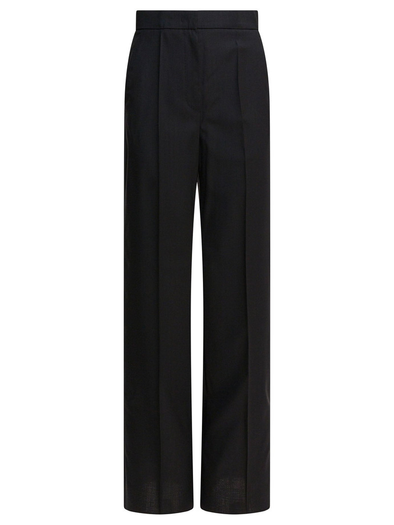 Max Mara Women Light Wool Straight Trousers - 1