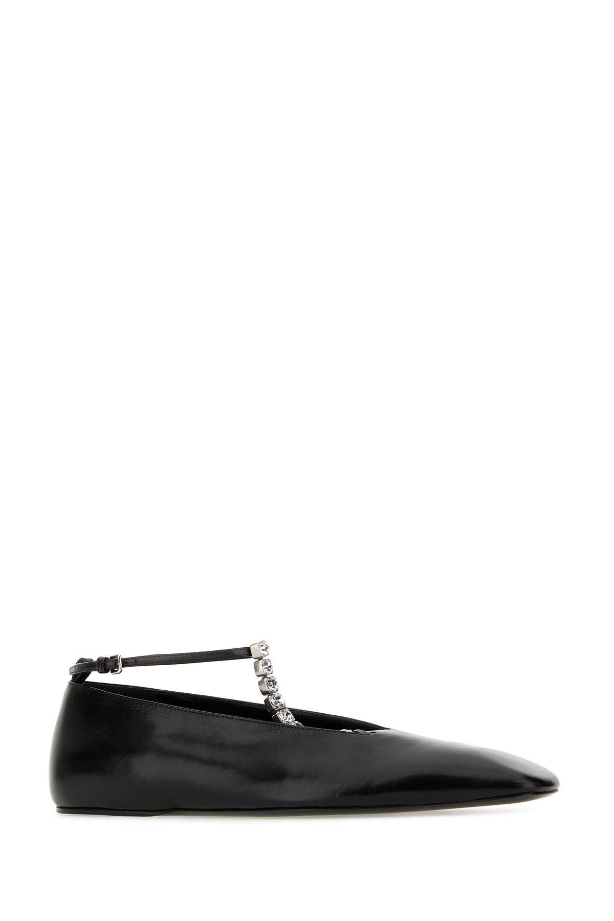 Black leather ballerinas - 2