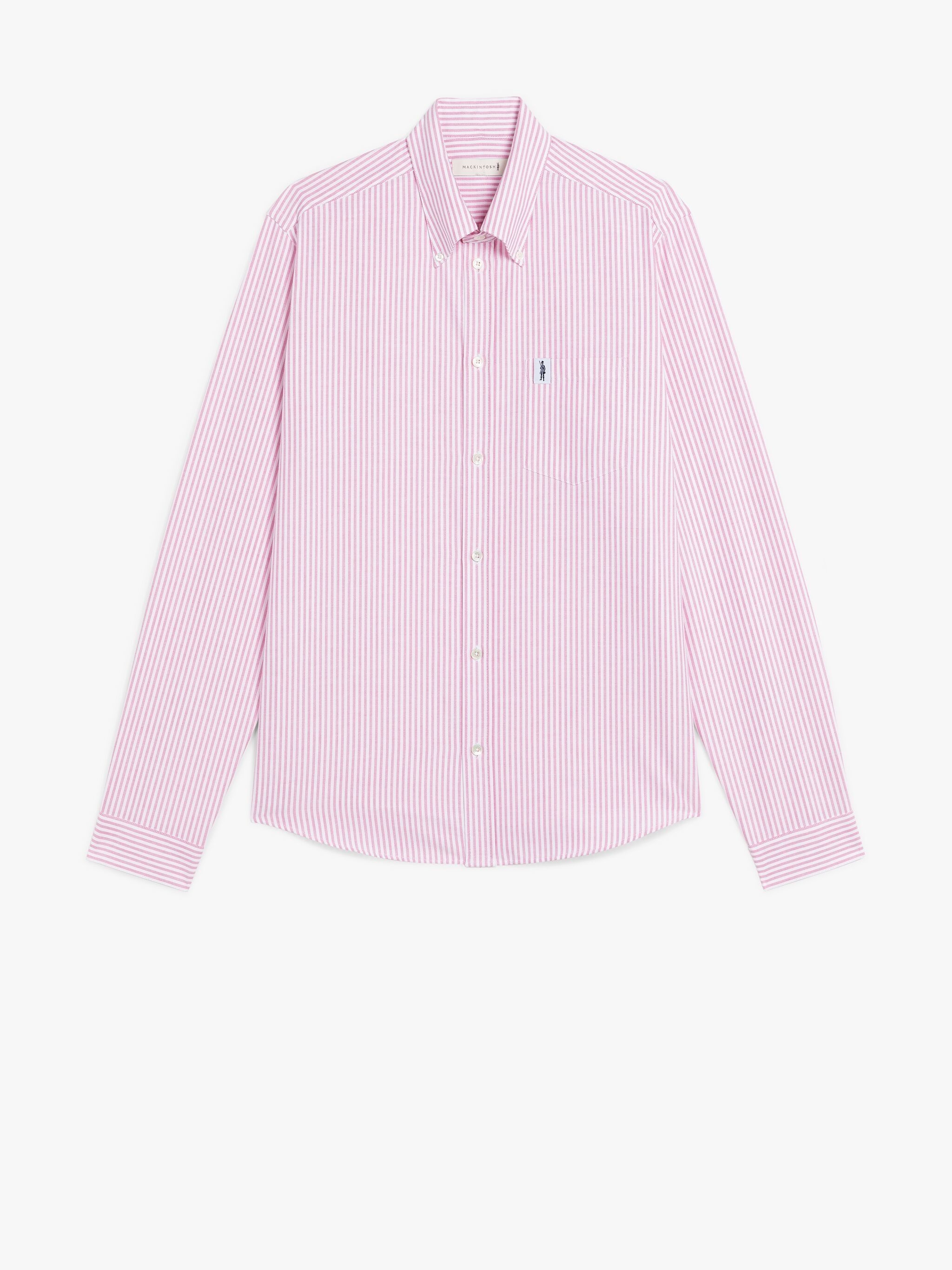 BLOOMSBURY PINK & WHITE COTTON SHIRT - 5