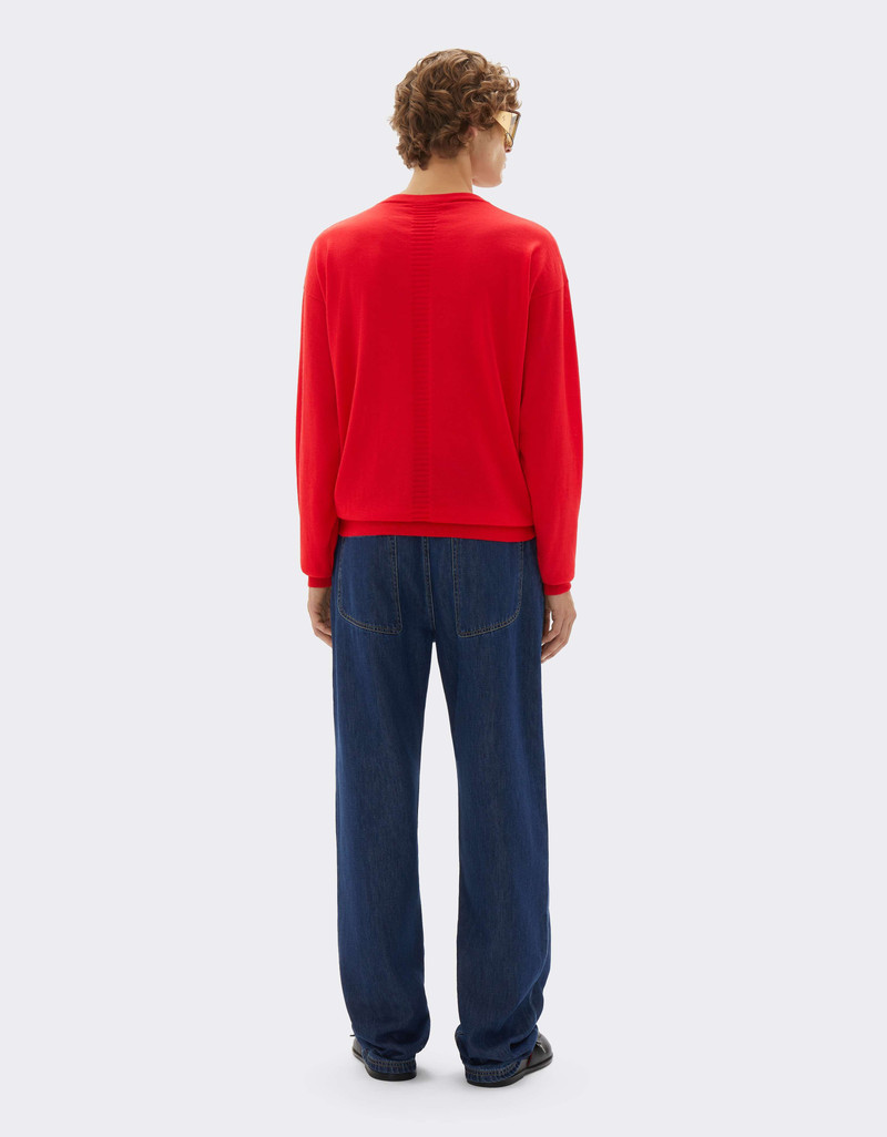 Cashmere and silk crew-neck jumper 4
