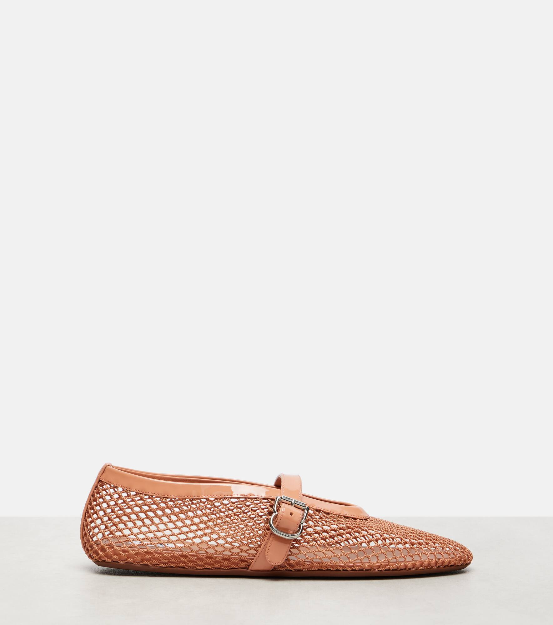 Fishnet ballet flats - 4