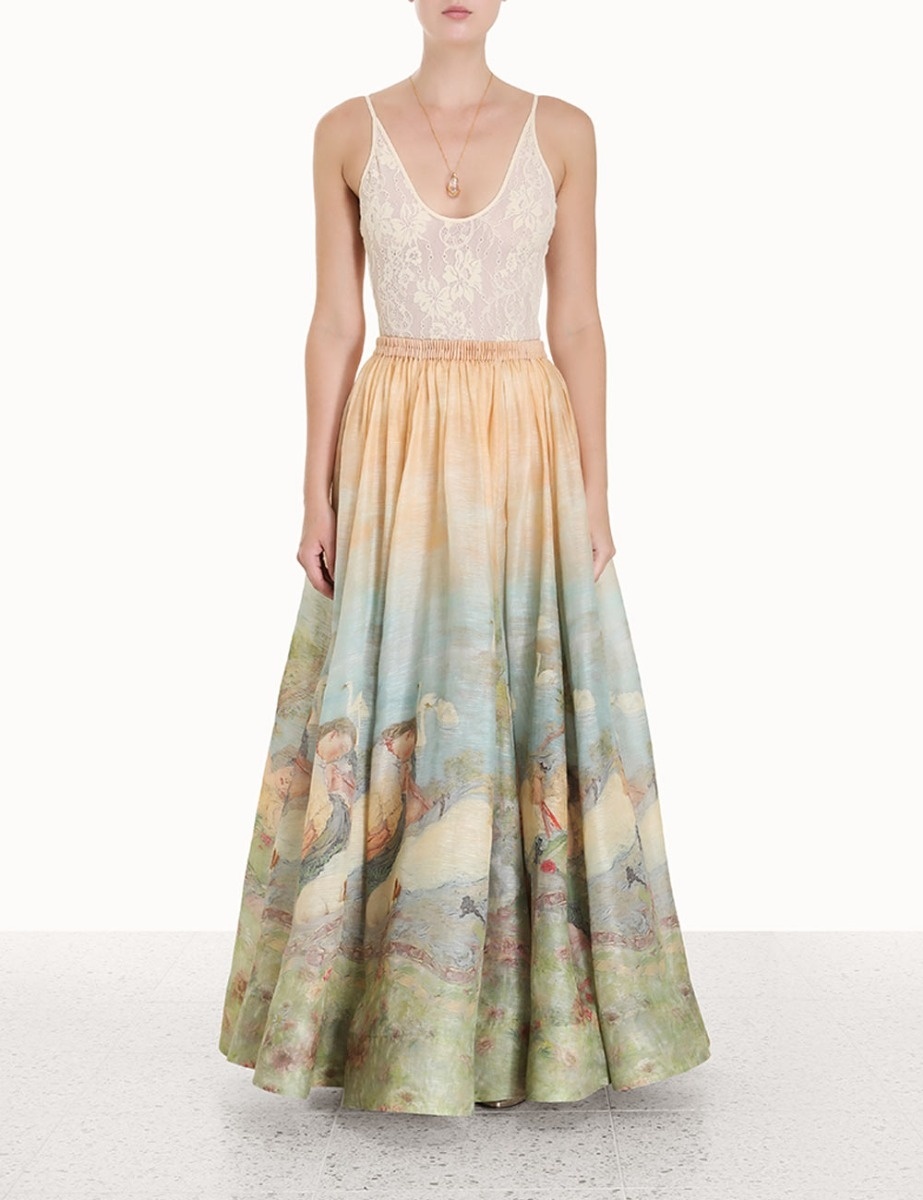 LUMINOSITY RUCHED MAXI SKIRT - 7