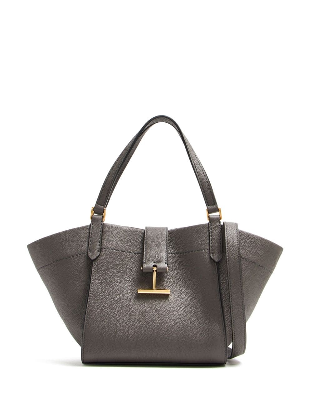 logo buckle detailing tote bag - 1