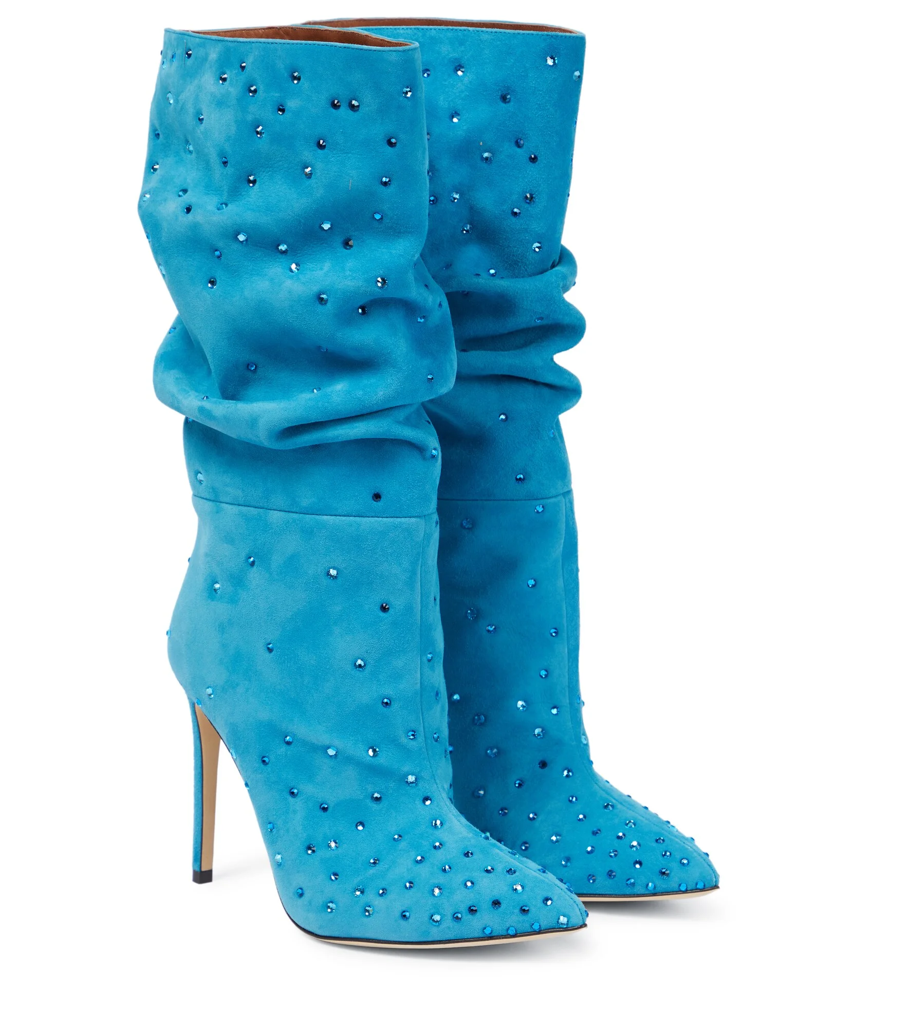 Holly embellished suede boots - 1