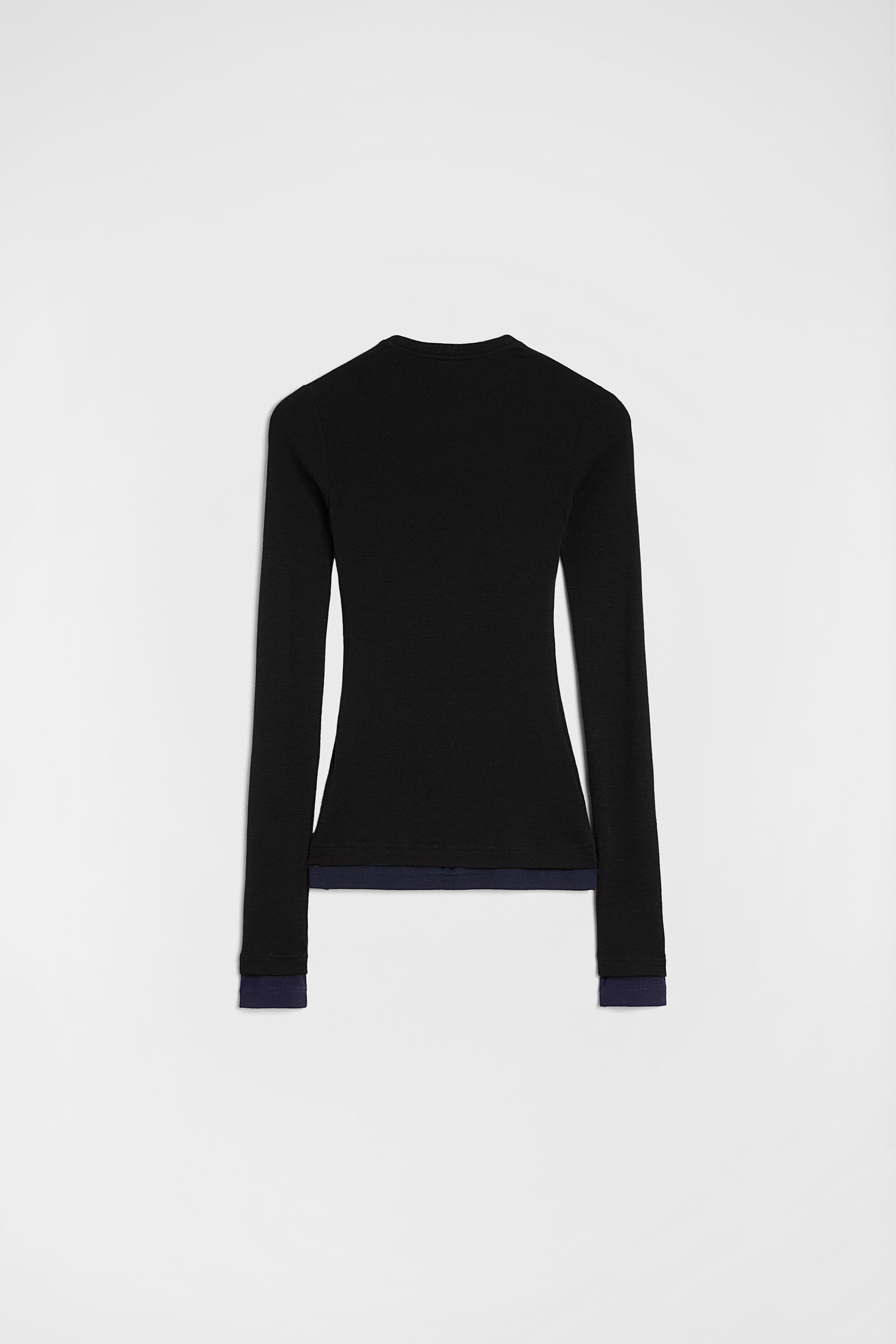 Lightweight Wool Layered T-Shirt - 3