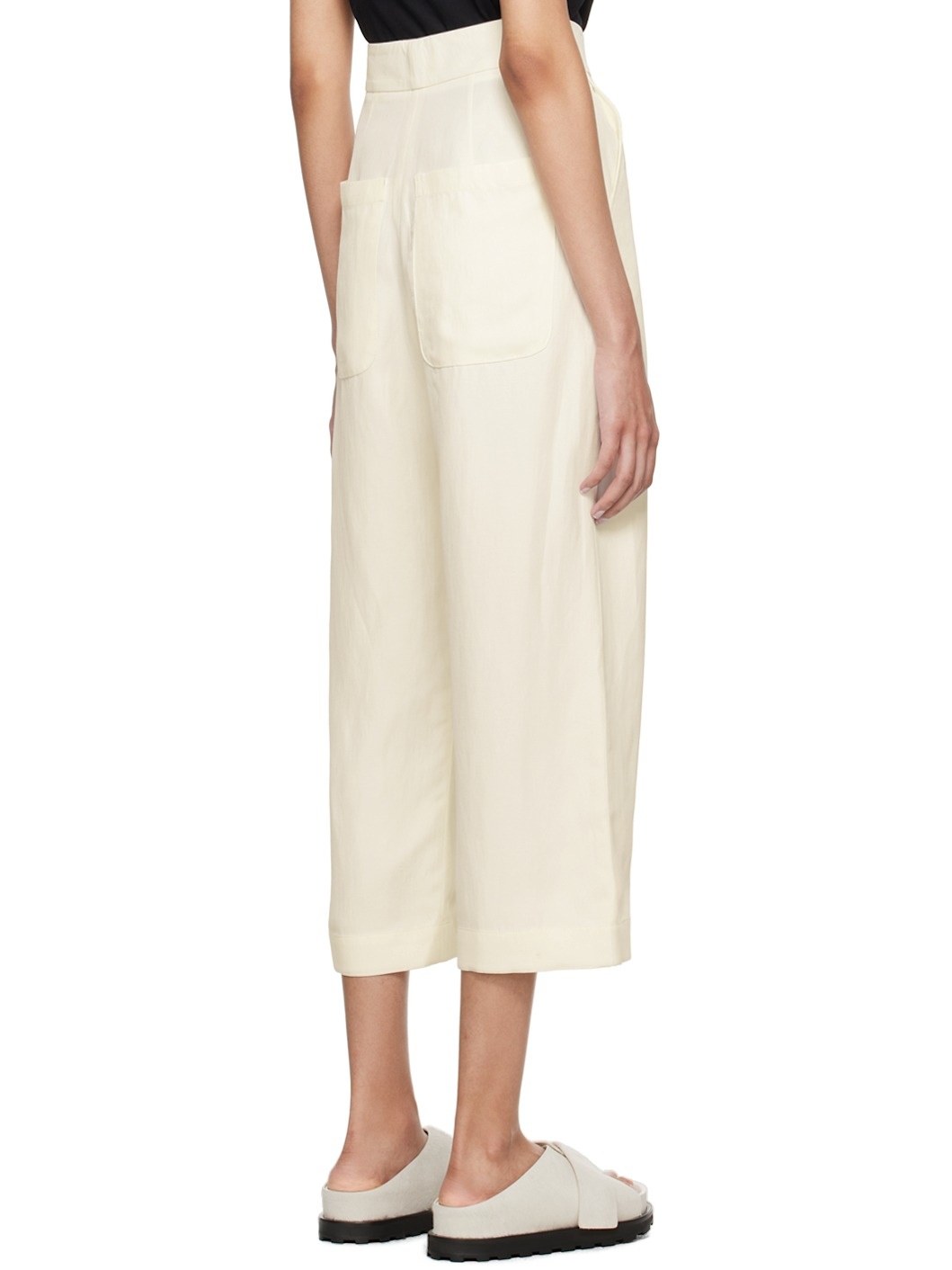 White Cori Trousers - 3