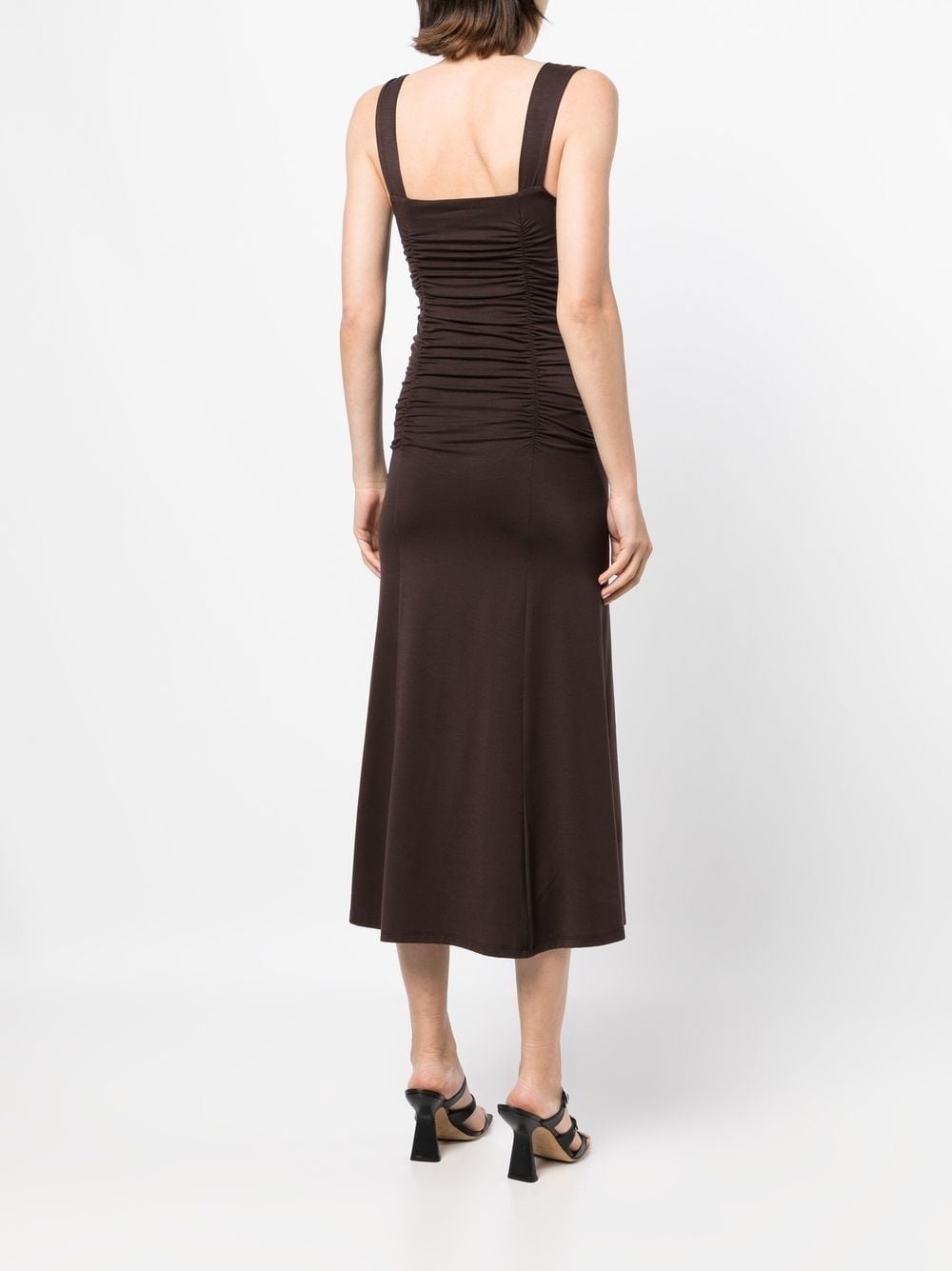 Suvi ruched midi dress - 4