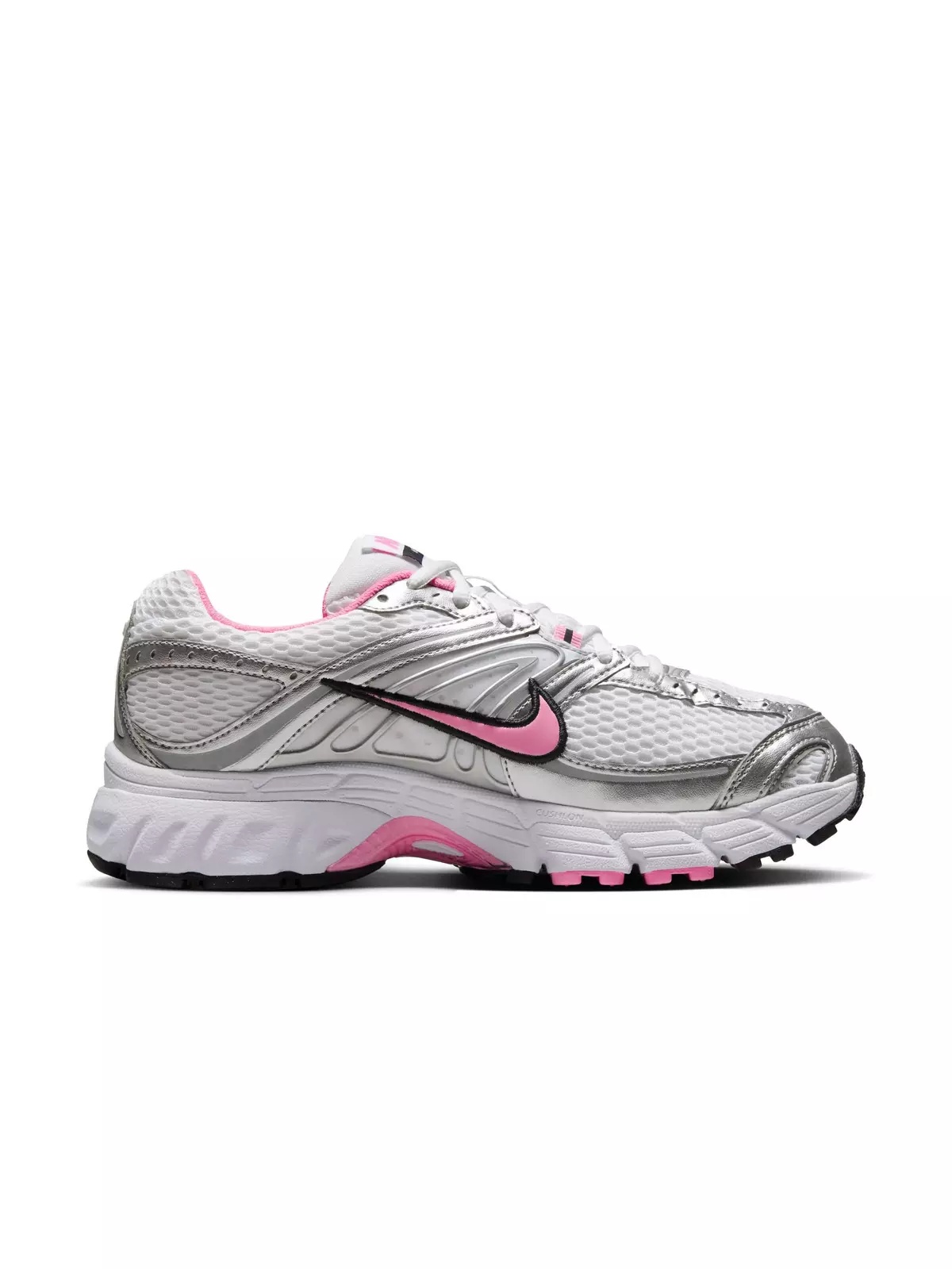 Air Max Moto 2K "White/Pink Spell/Metallic Silver/Black" Women's Shoe - 2