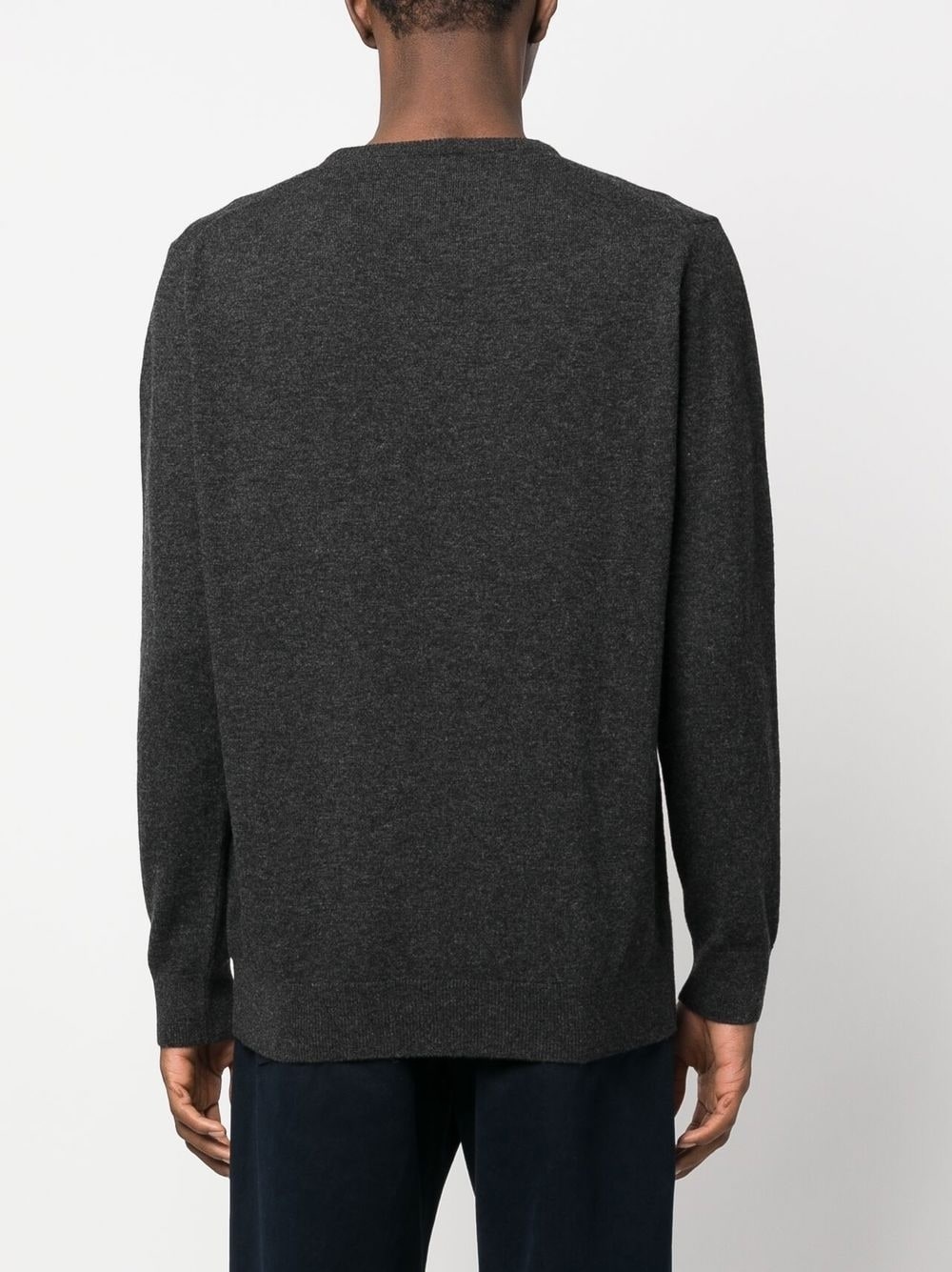crew neck wool jumper - 5
