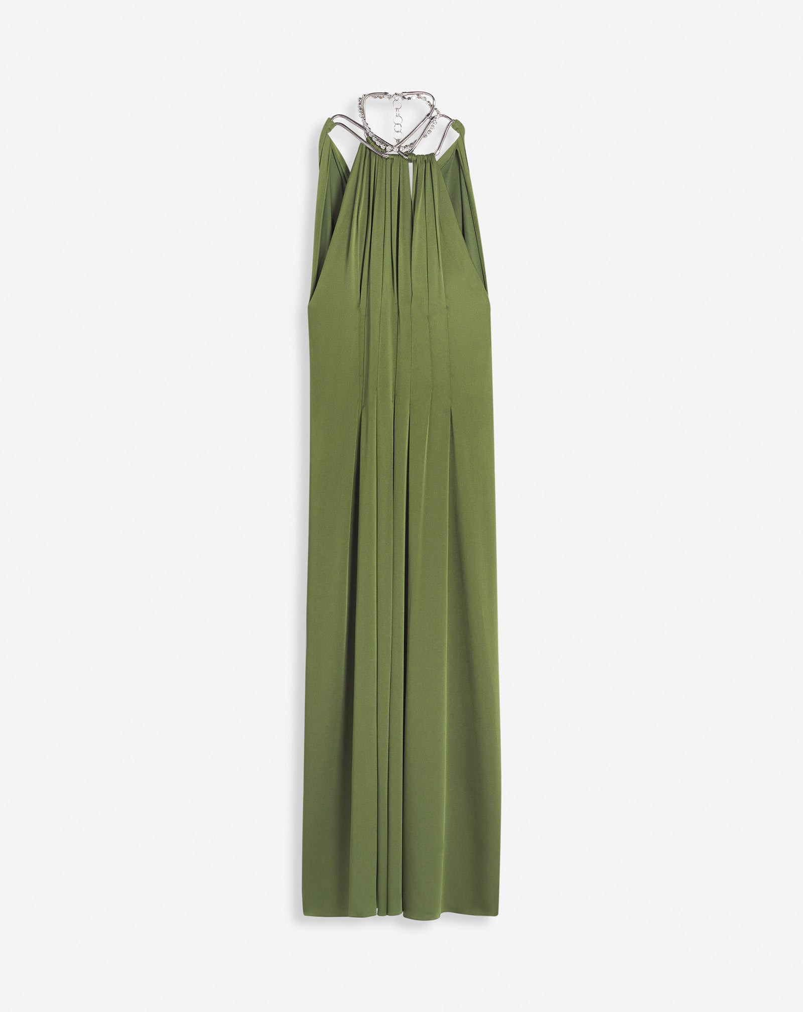 LONG HALTERNECK DRESS - 1