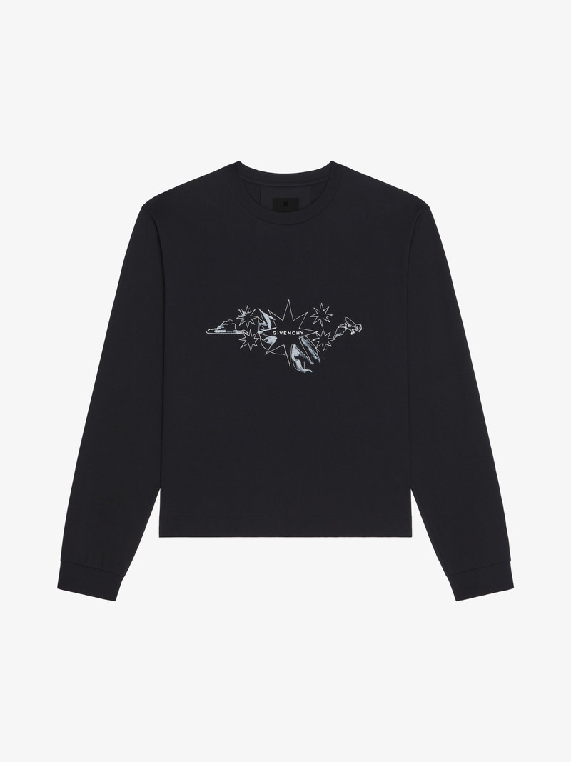 BOXY FIT T-SHIRT IN COTTON GIVENCHY TAROT - 1