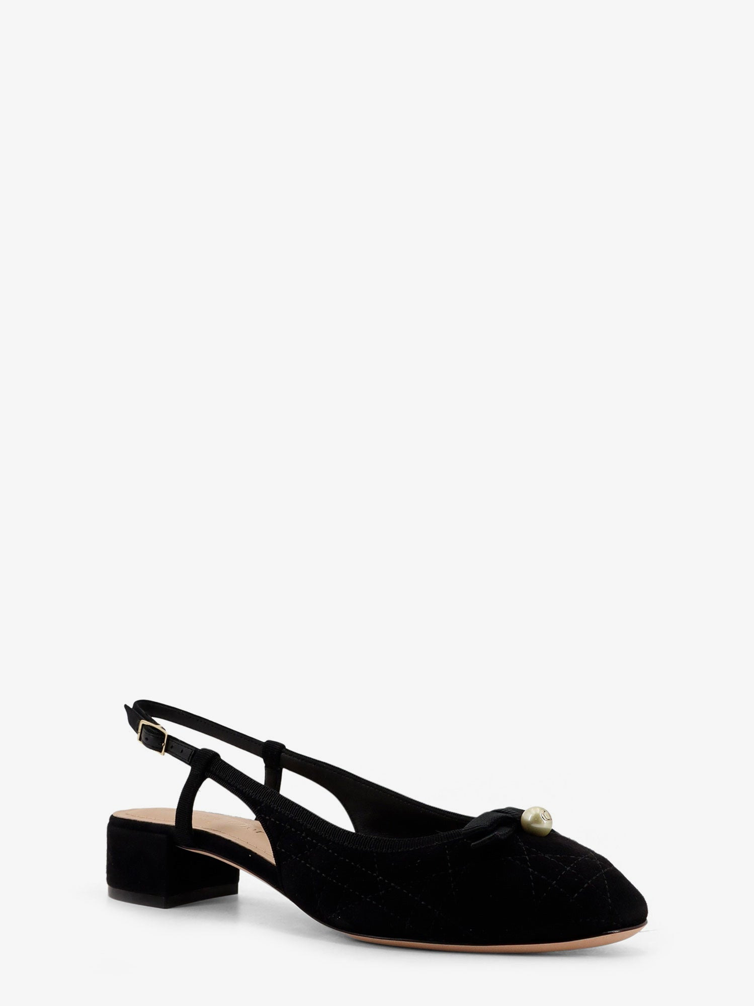 Dior Dior Ballet Cannage Quilted Slingback Pumps - 2
