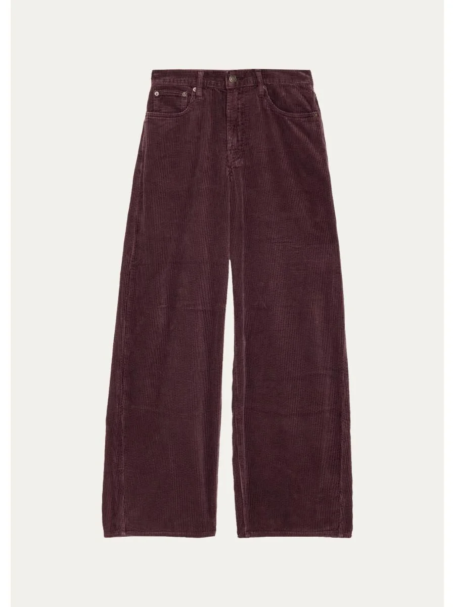 Corduroy Wide-Leg Pants - 1