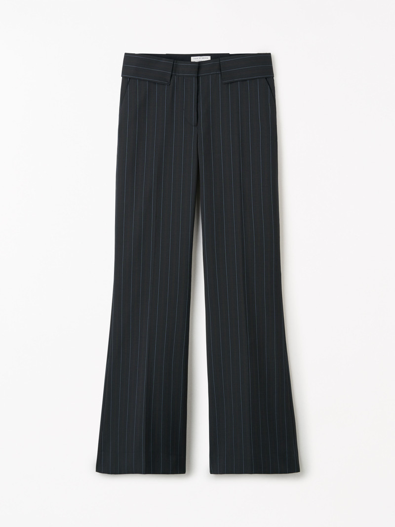 Juli Pinstripe Bootcut Trousers 1