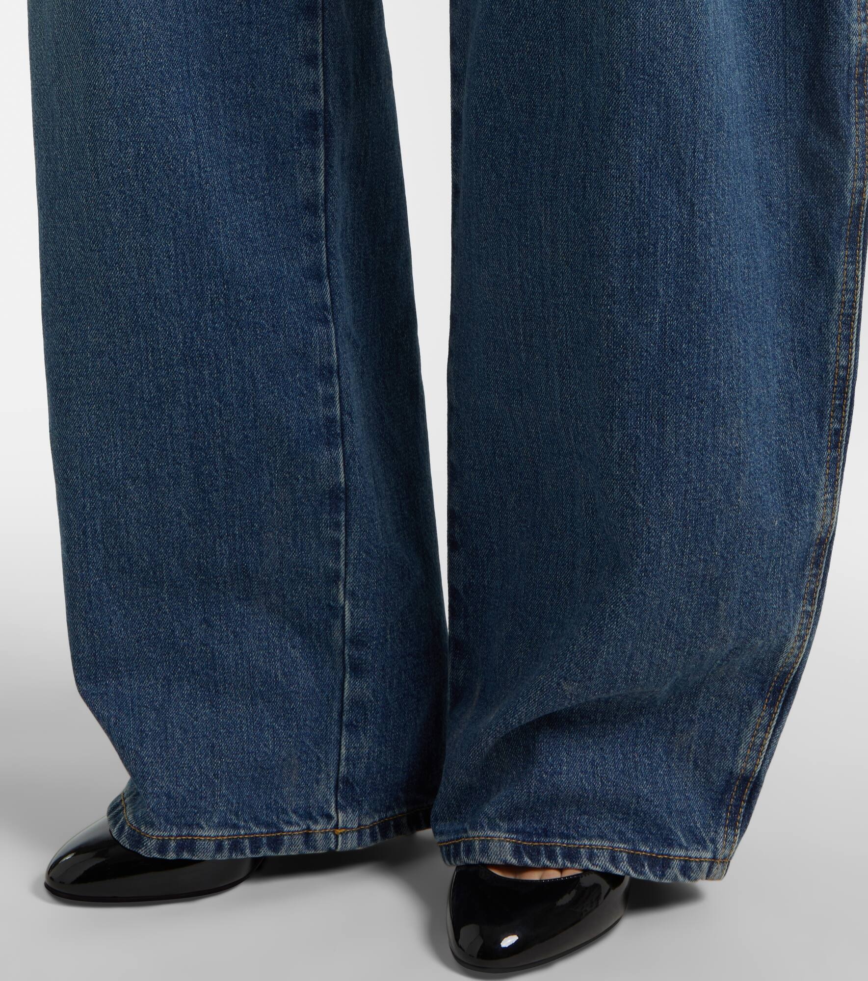 Round denim jumpsuit - 6