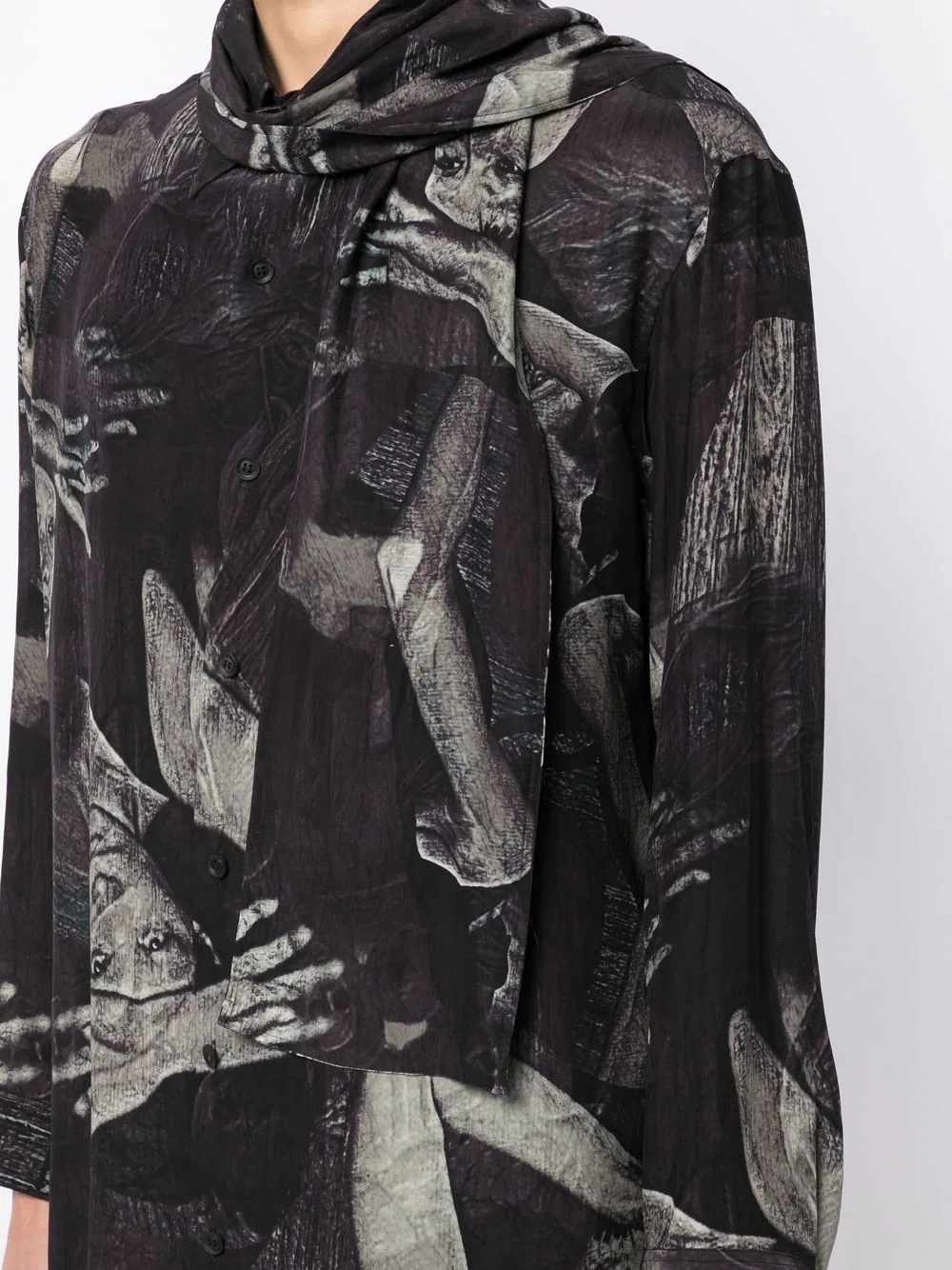 abstract-print long-sleeve shirt - 5