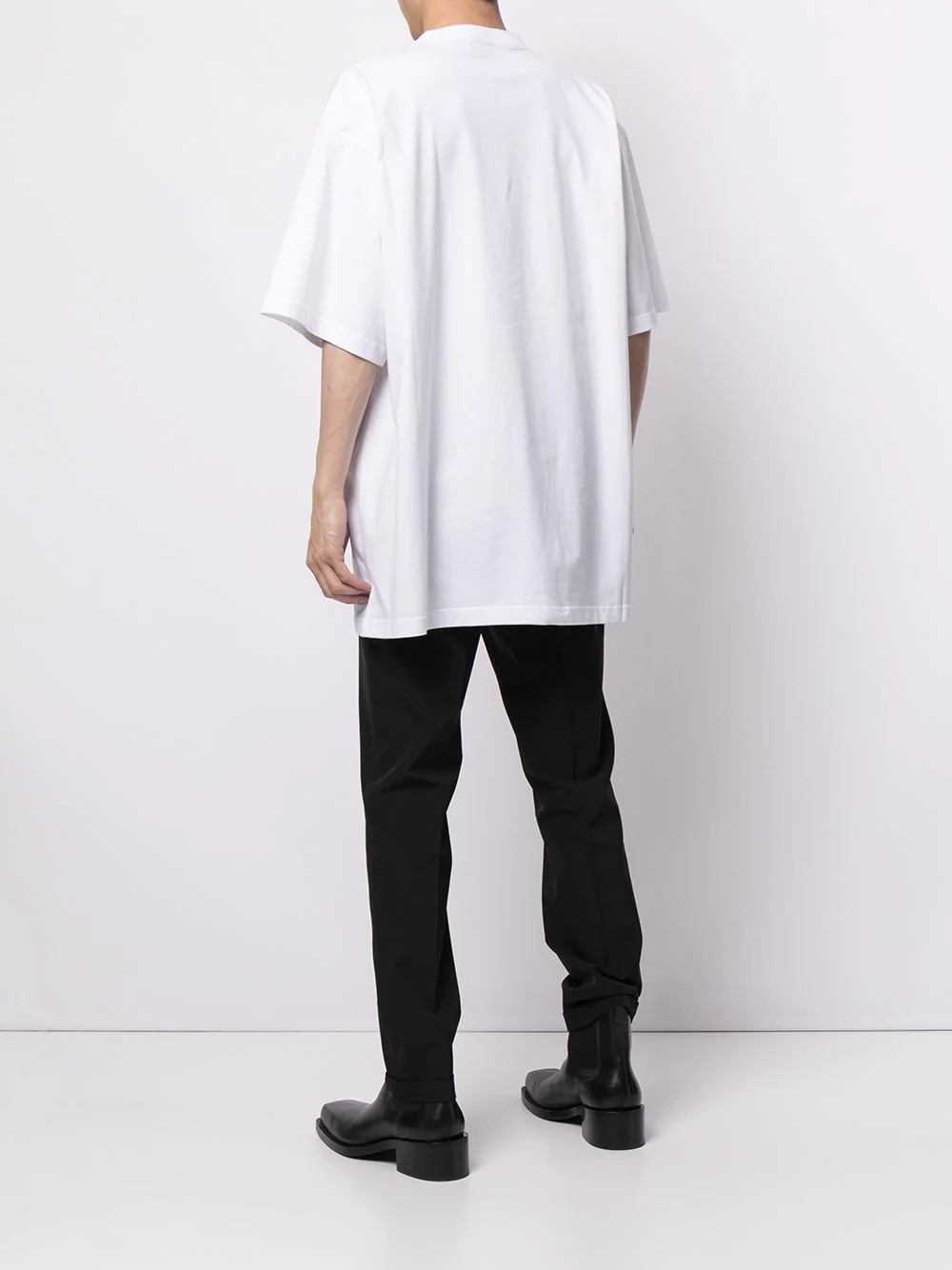 logo-print oversized T-shirt - 5