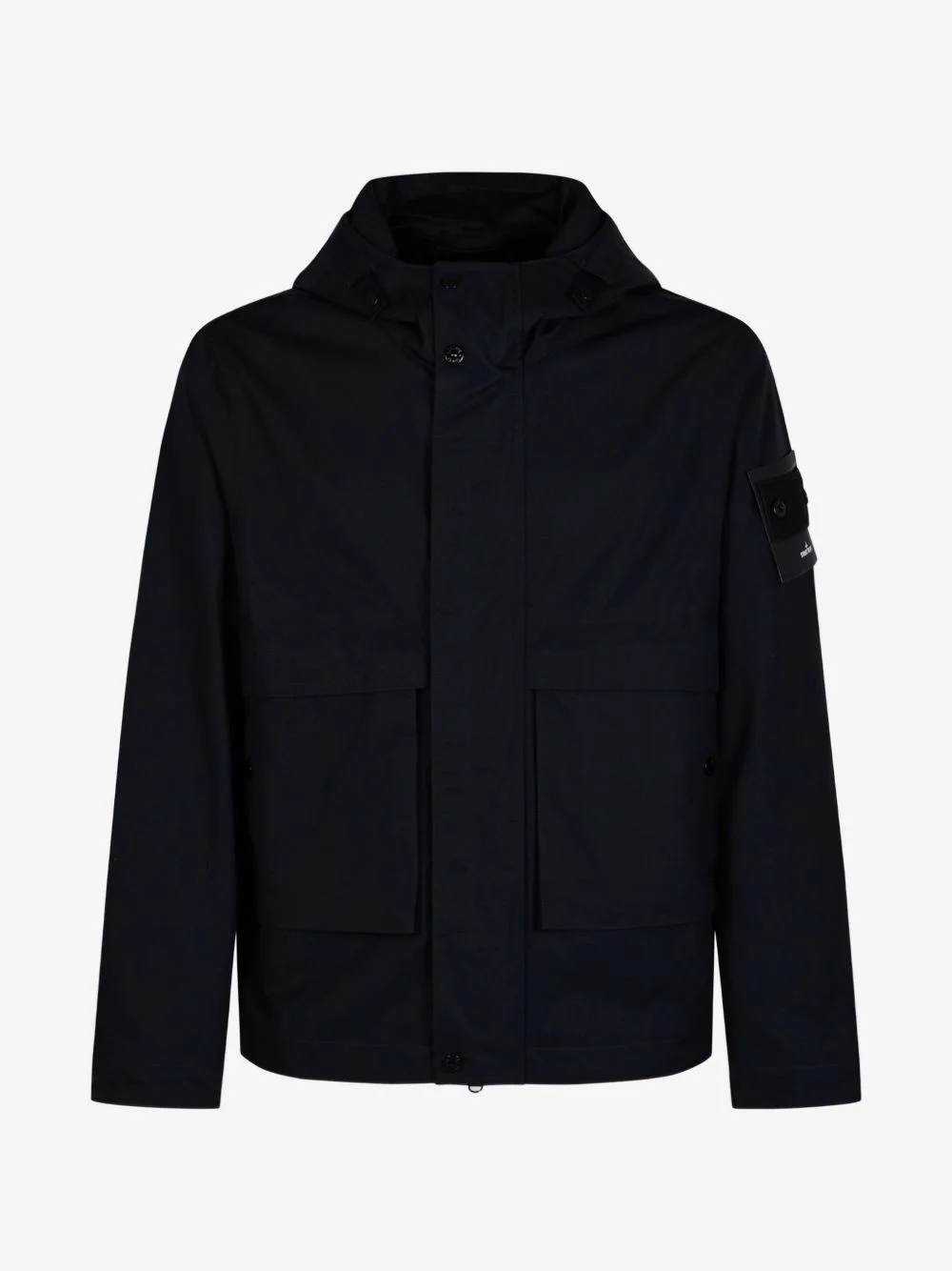 long-sleeve hooded jacket - 1
