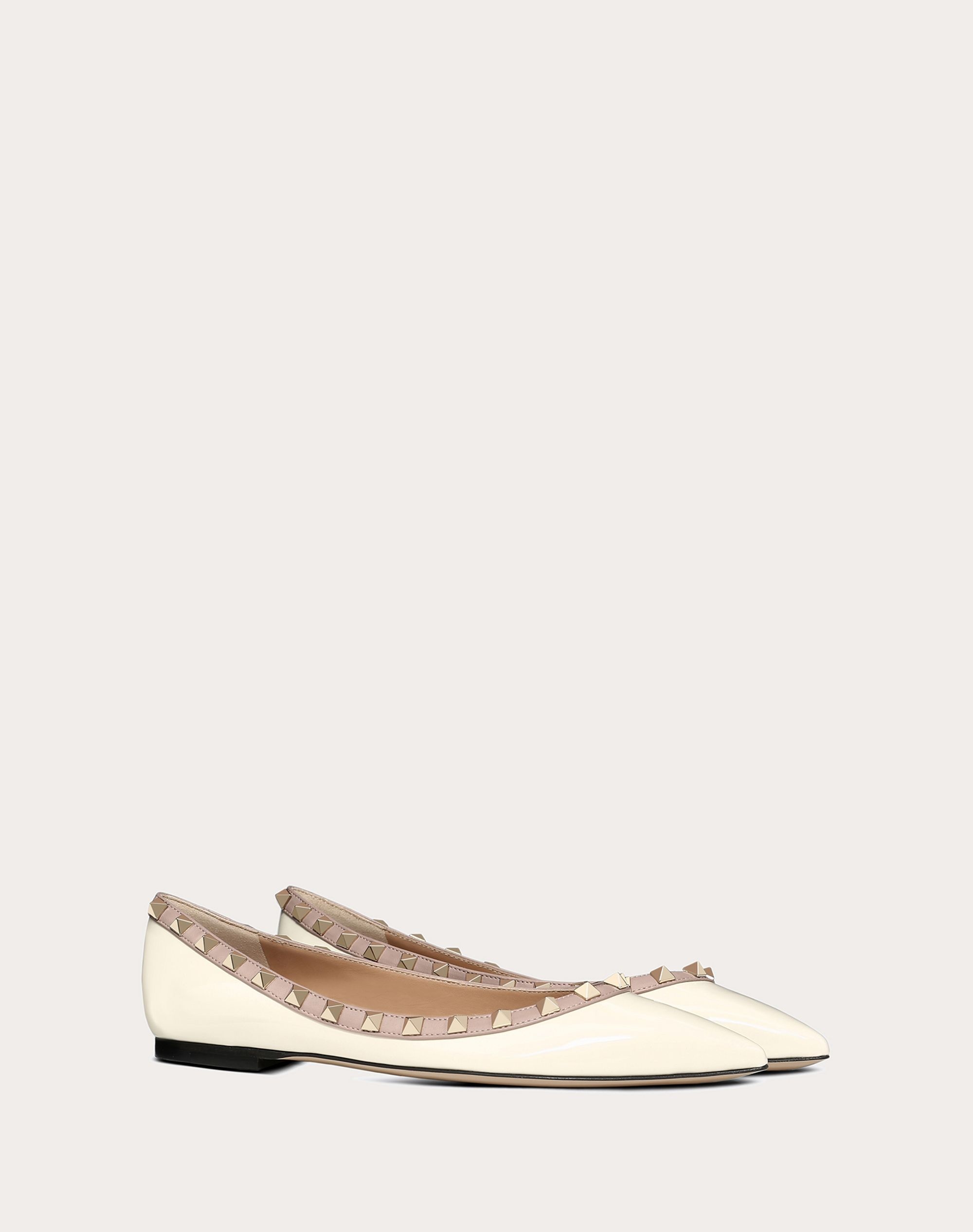 Patent Rockstud Ballet Flat - 2