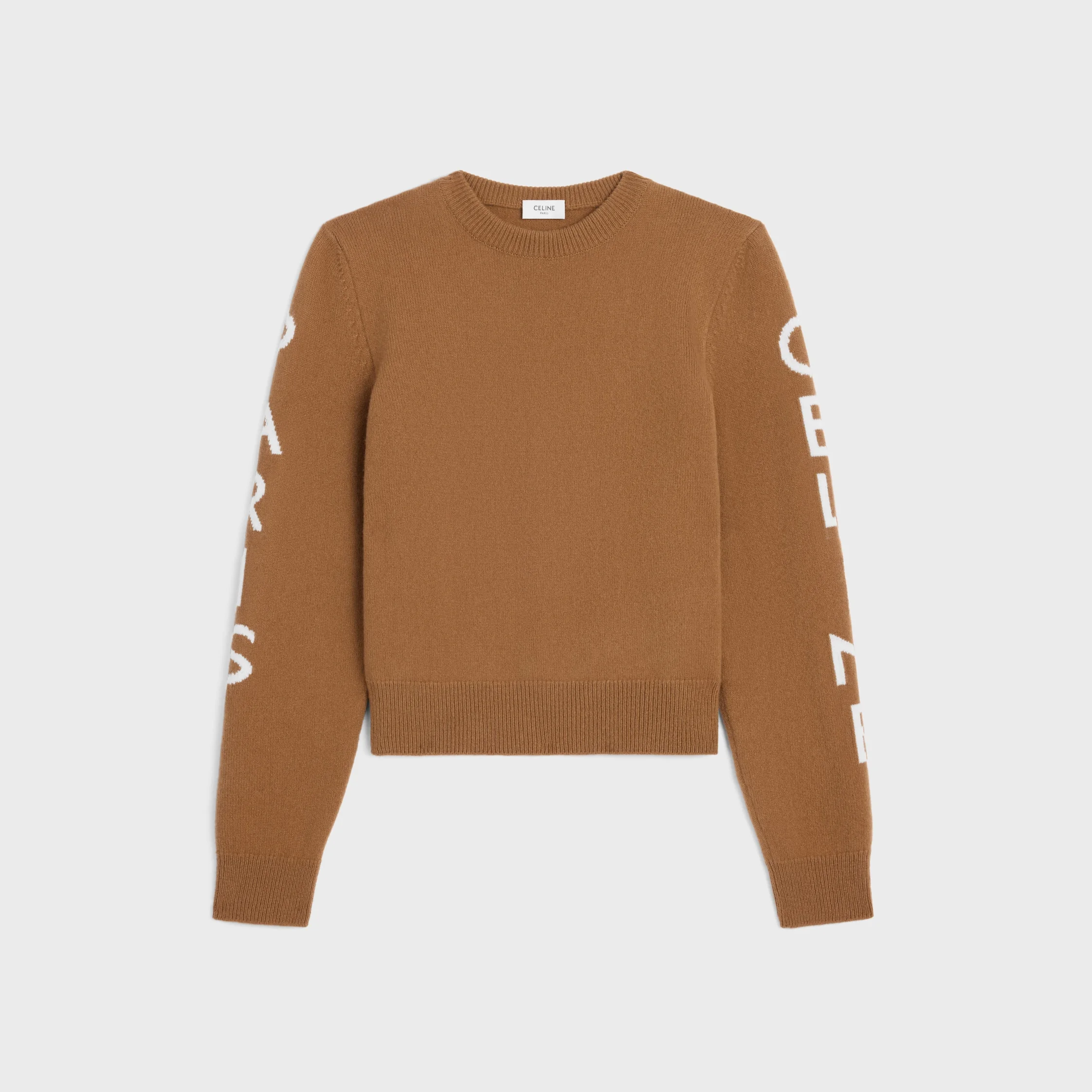 crewneck sweater IN wool cashmere - 1