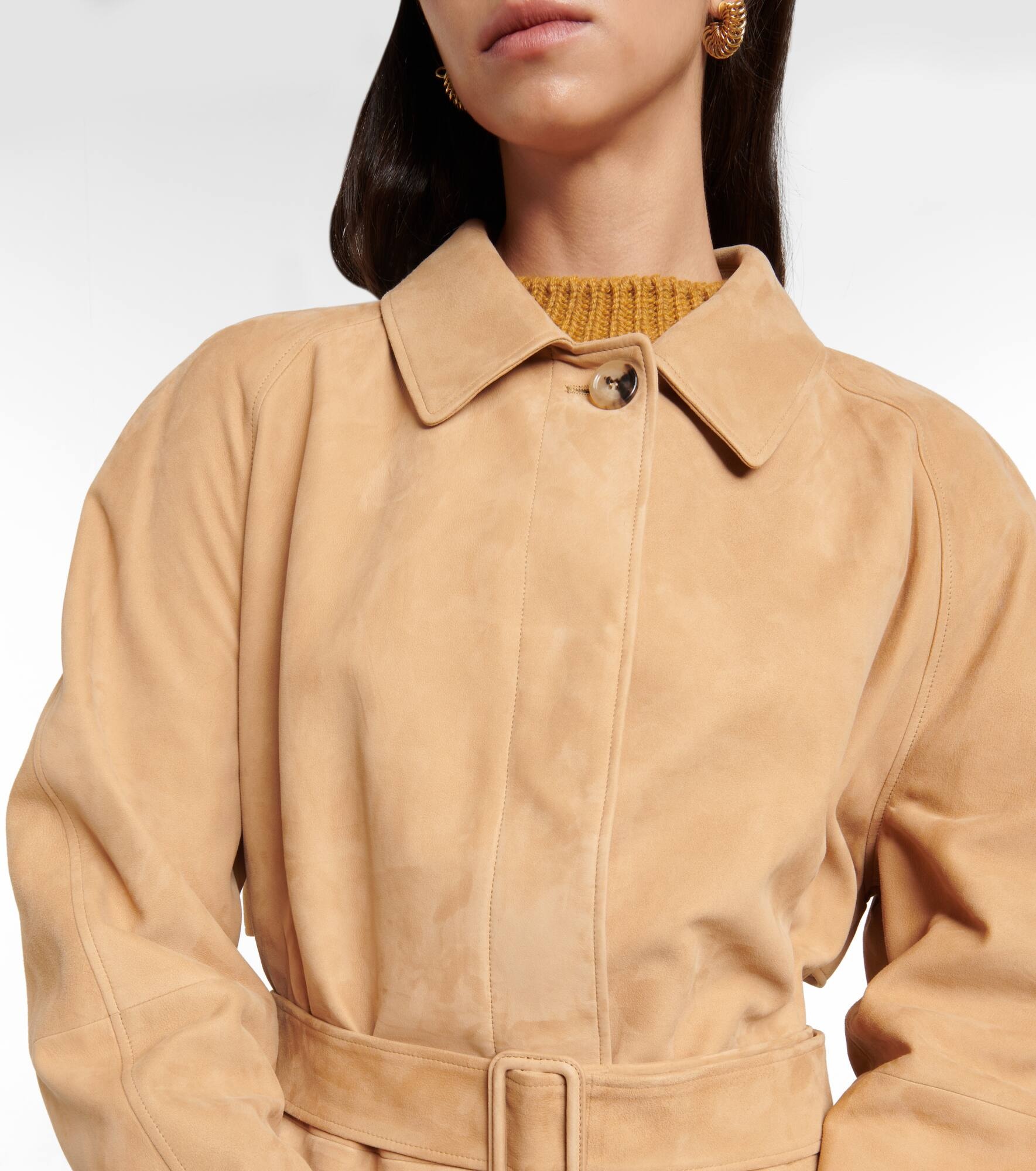 Brunner suede coat - 4