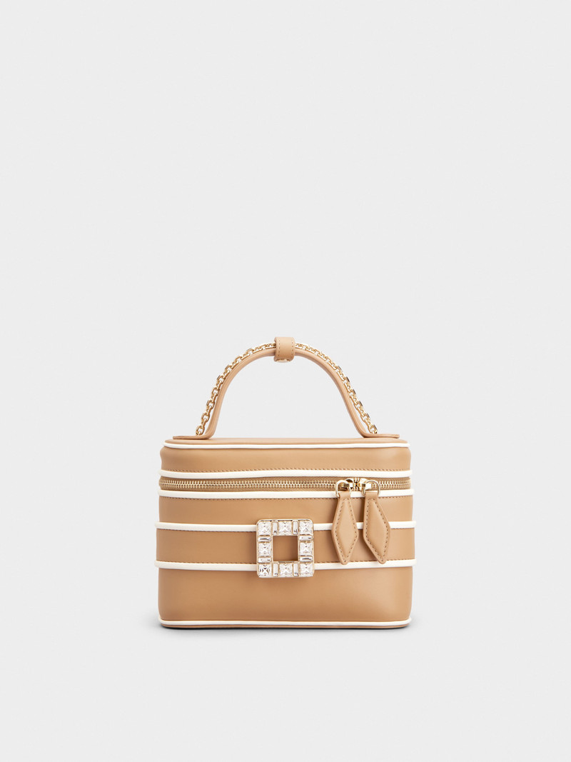 Vanity Très Vivier Micro Bag in leather 1