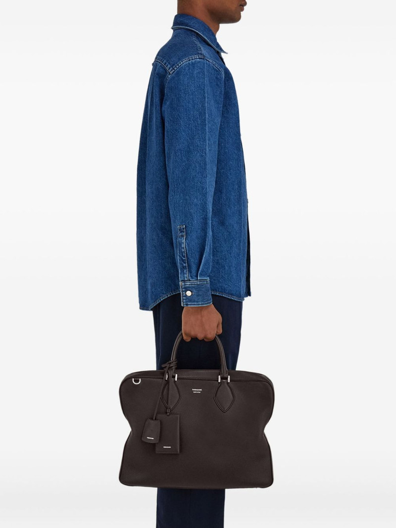 FERRAGAMO zip tote bag outlook