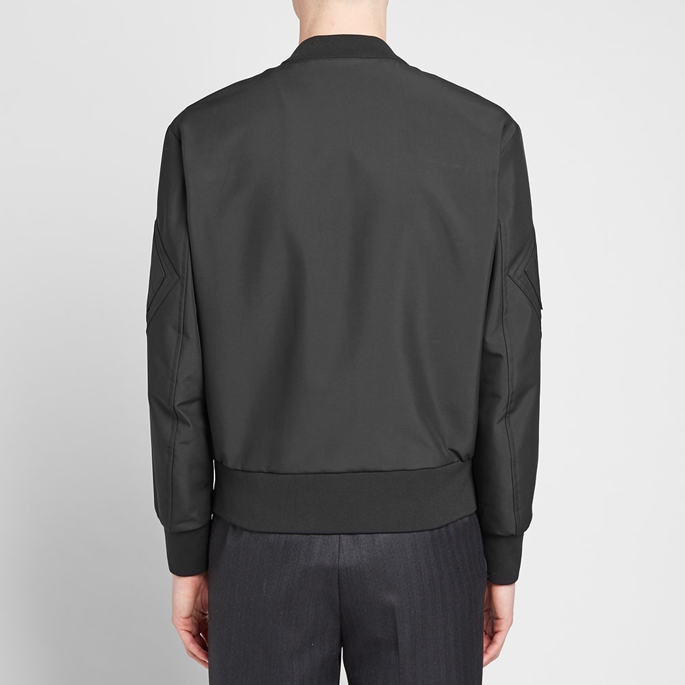 Neil Barrett Tonal Multi Zip Nylon Bomber Jacket - 7