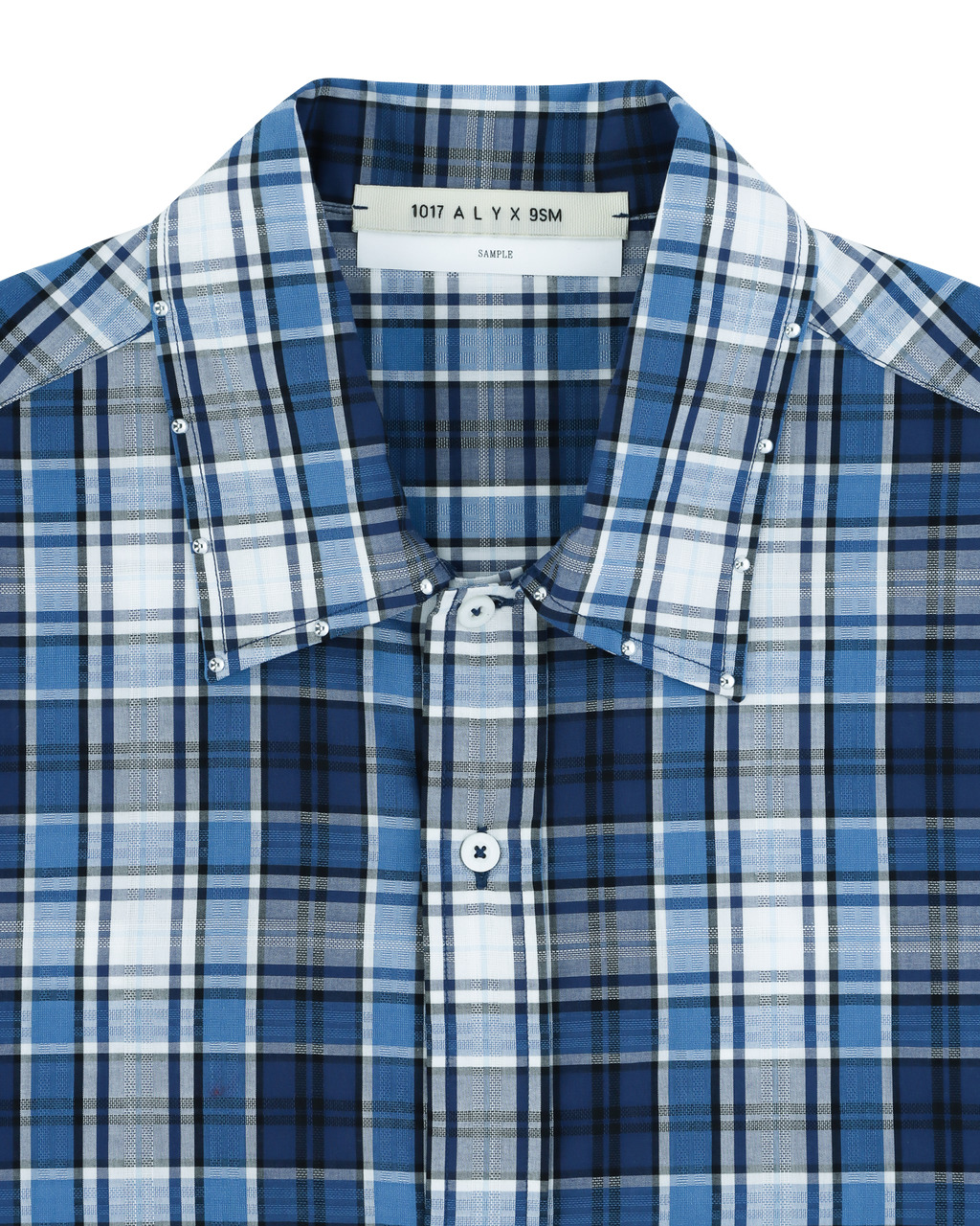 MONOGRAM S/S PLAID SHIRT - 6