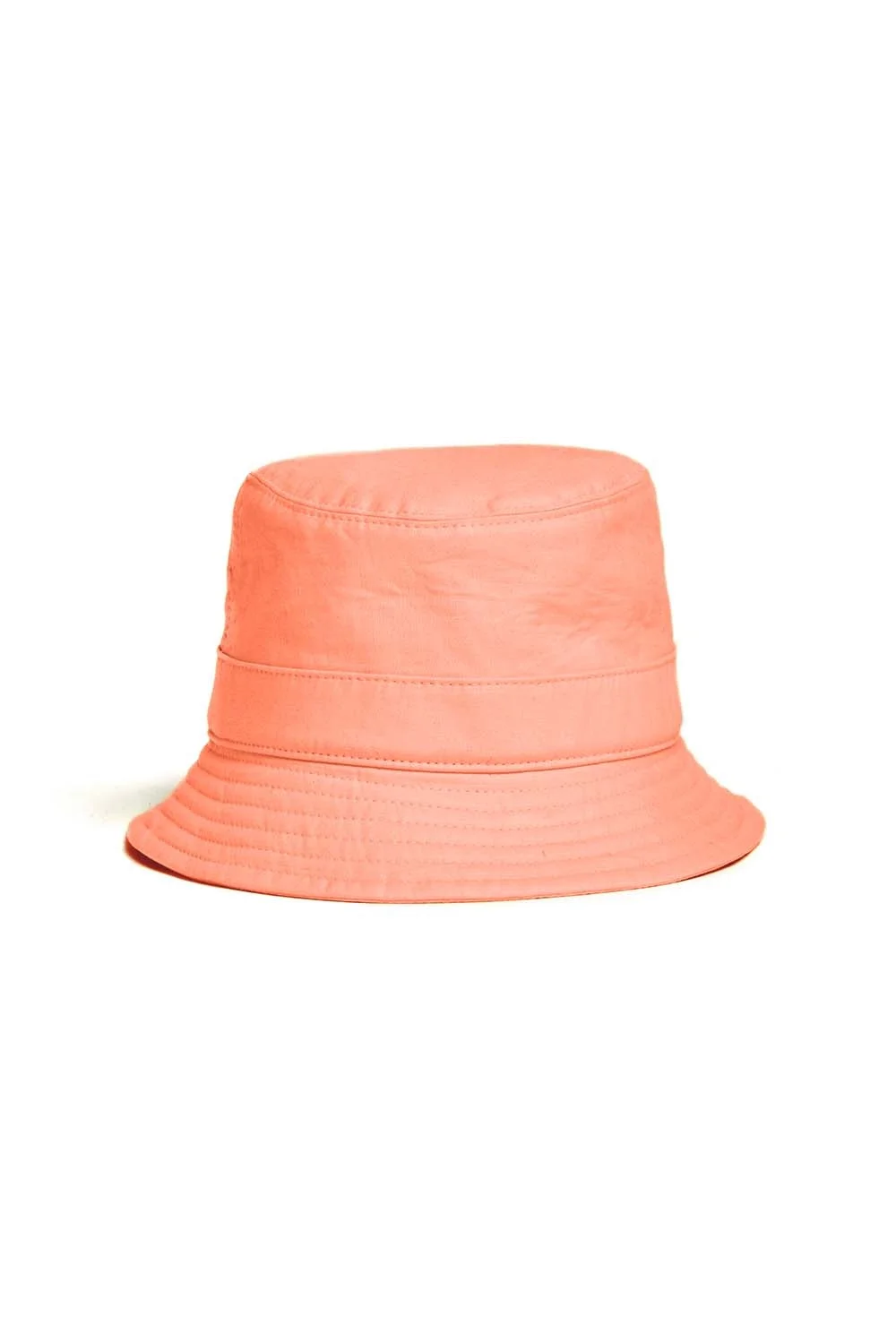 Bucket Hat in Watermelon Tourmaline Linen - 1