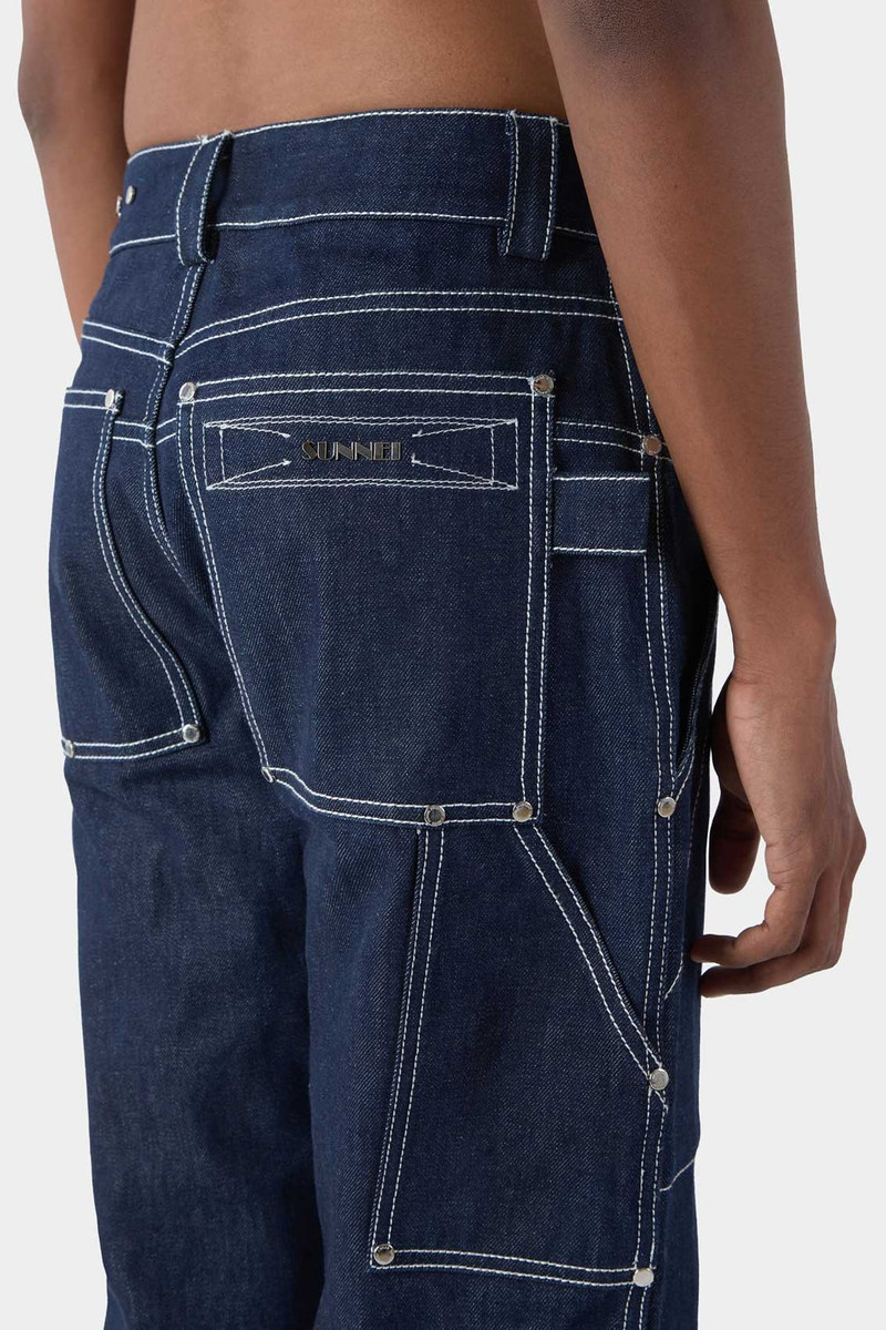 RIVETTI PANTS / dark denim 4