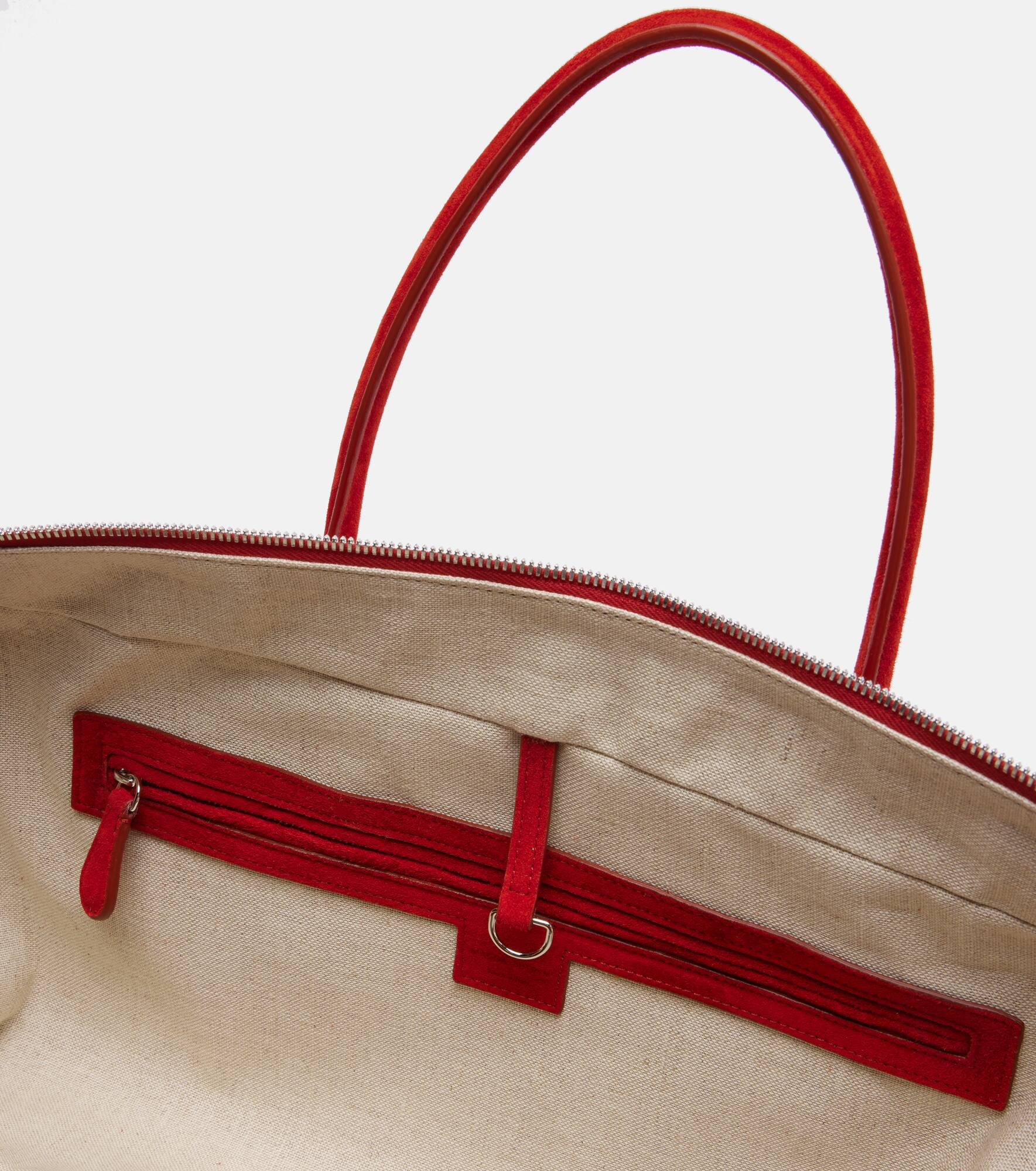 Brigitte Large suede tote bag - 3